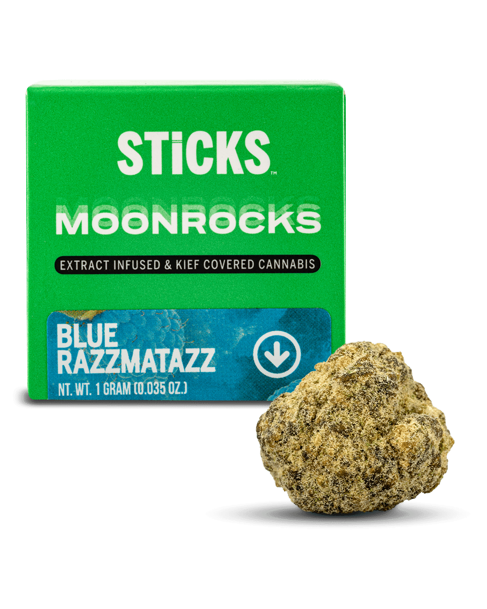 STICKS Moonrocks - Blue Razzmatazz, 3.5g