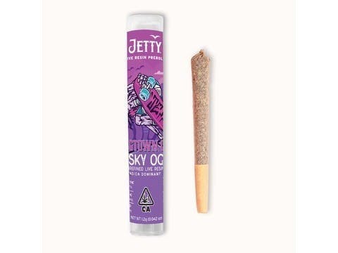 Dogtown OG x Sky OG UNREFINED Live Resin Infused Preroll Single (1.2g)