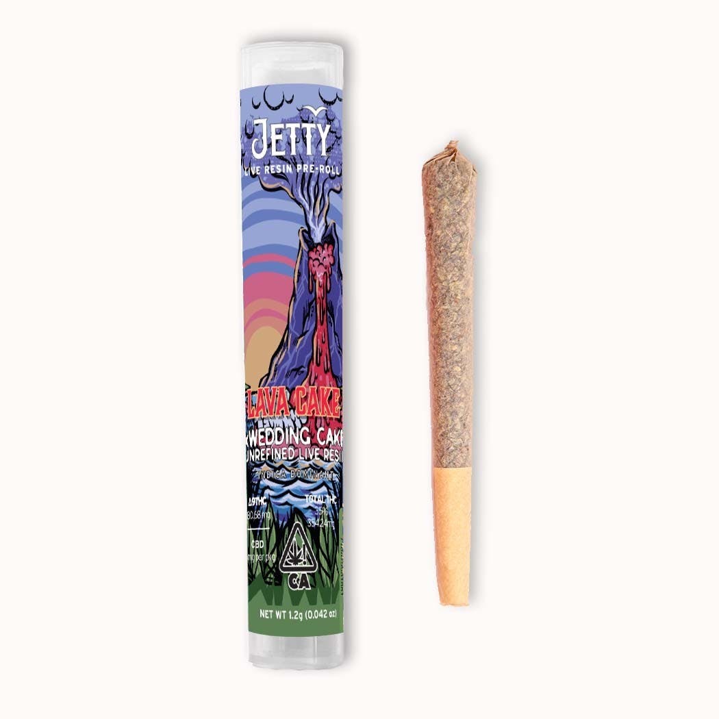 Lava Cake x Wedding Cake Live Resin Pre-Roll Single (1.2g)