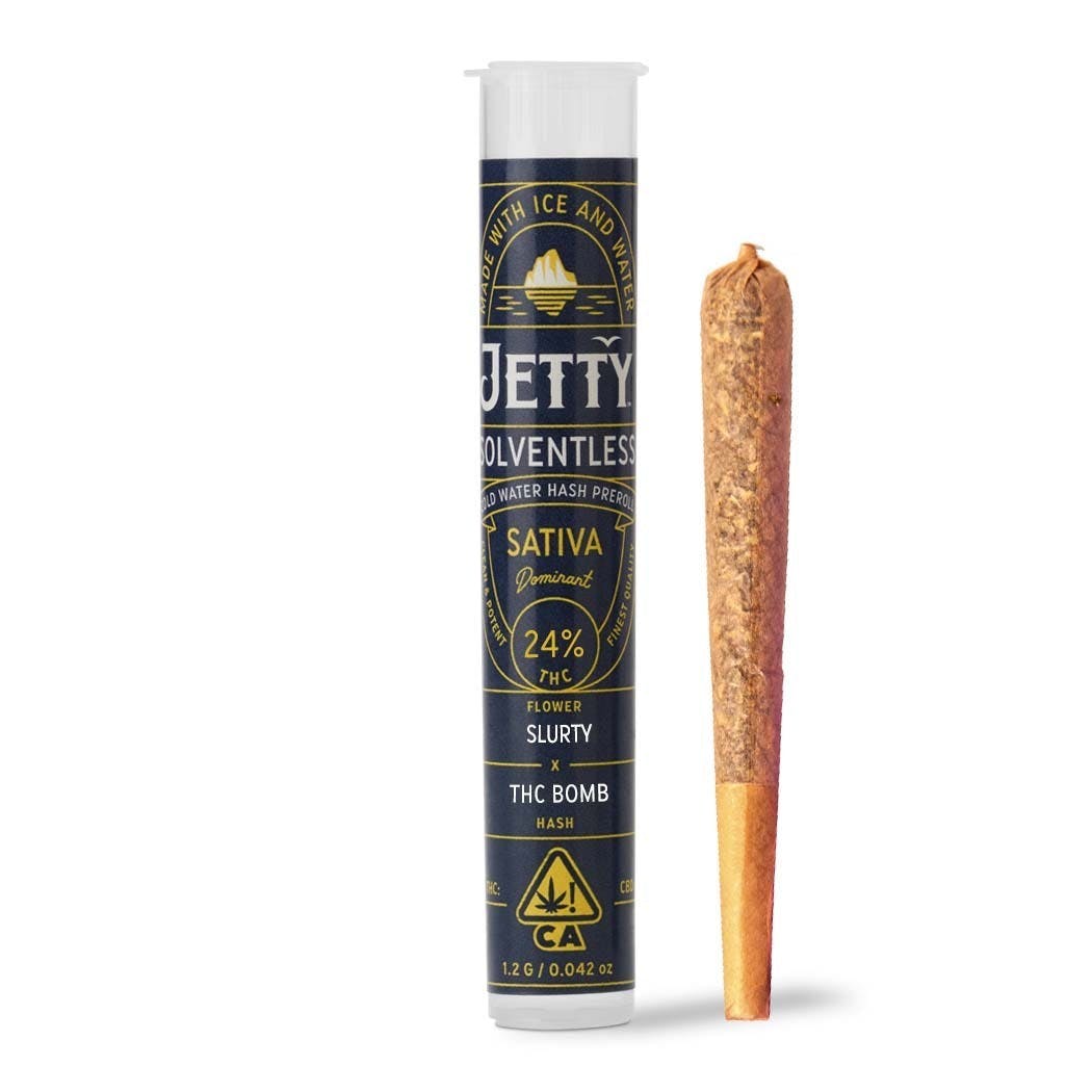Slurty x THC Bomb Solventless Infused Pre-Rolls Single (1.2g)