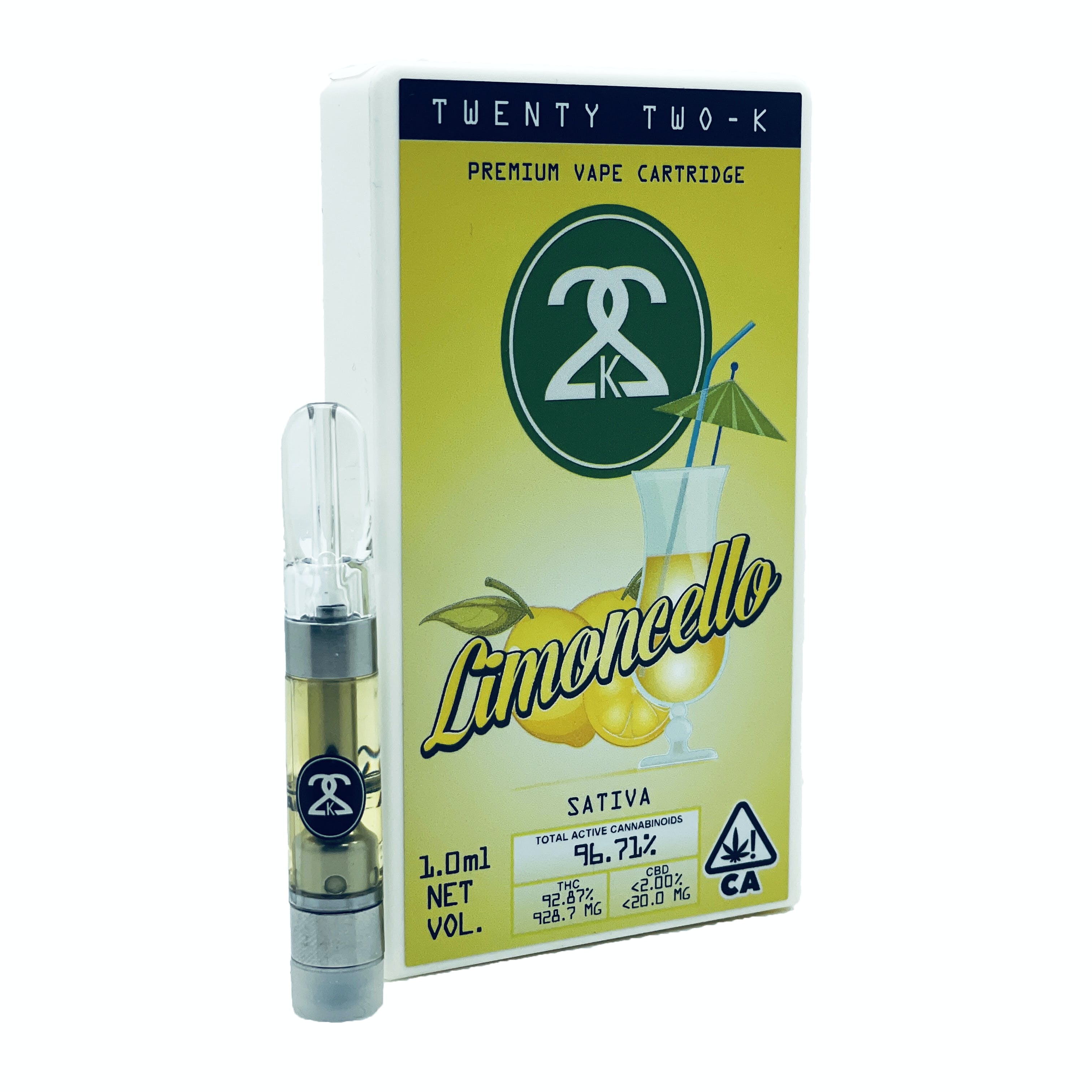 22K - Limoncello - Cartridge - 1.0ml