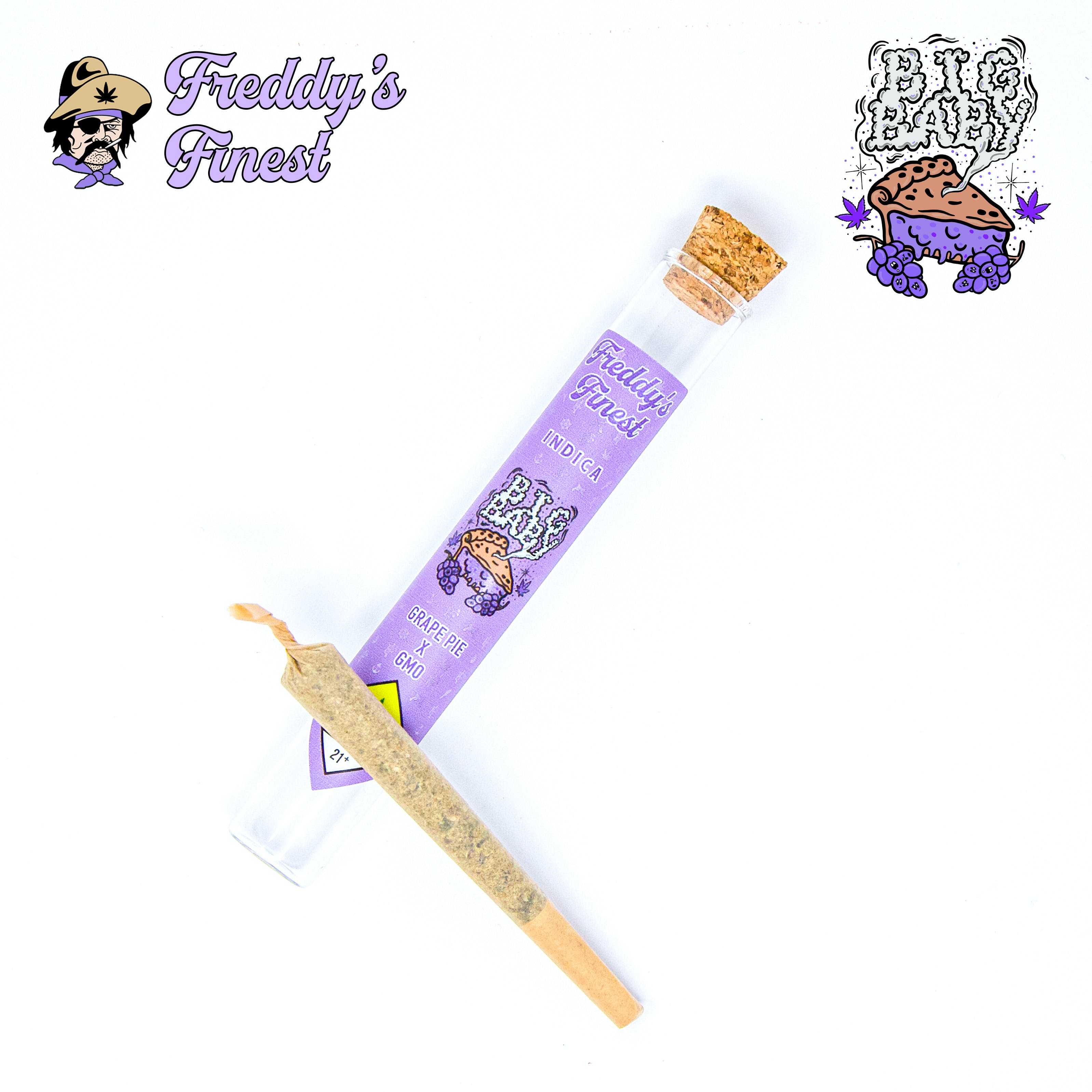 Big Baby 1g Pre-Roll - Freddy's Finest