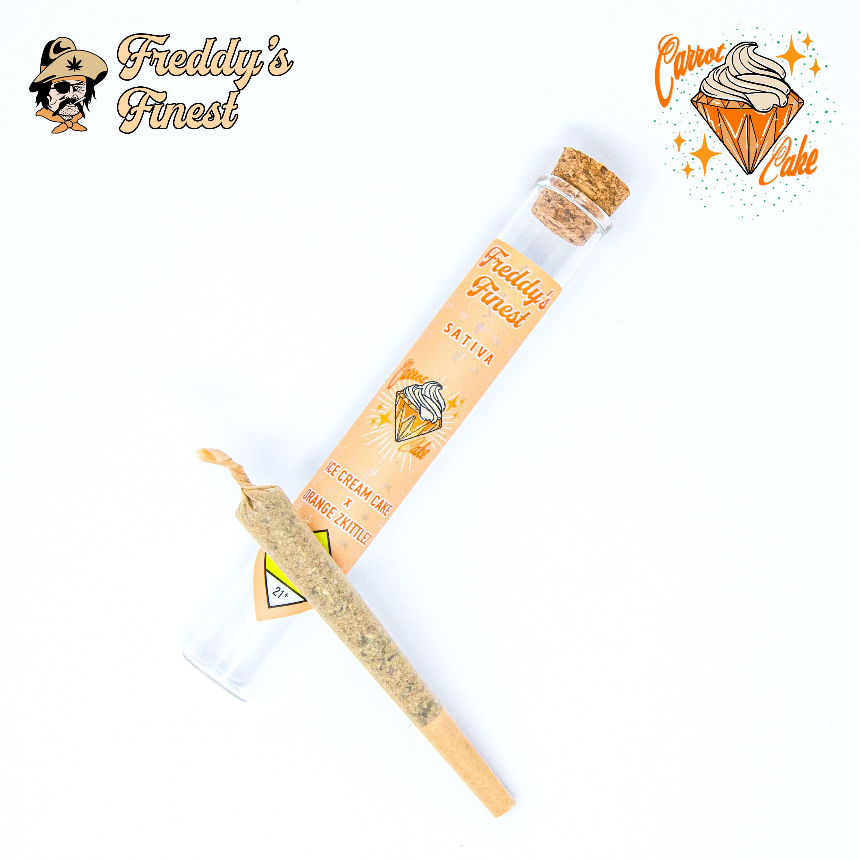 Carrot Cake 1g Pre-Roll - Freddy's Finest