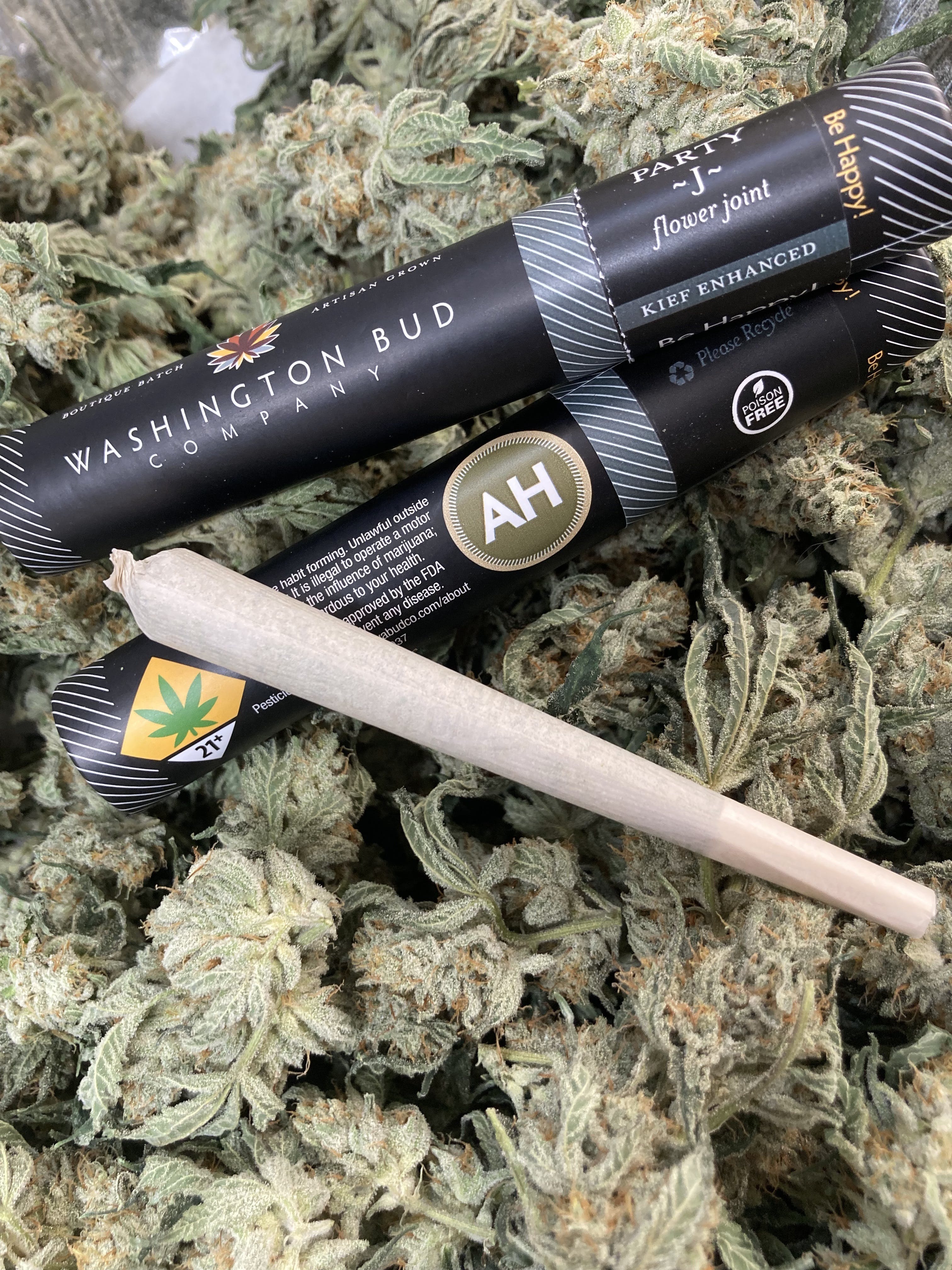 1.5g Kief Infused Party J