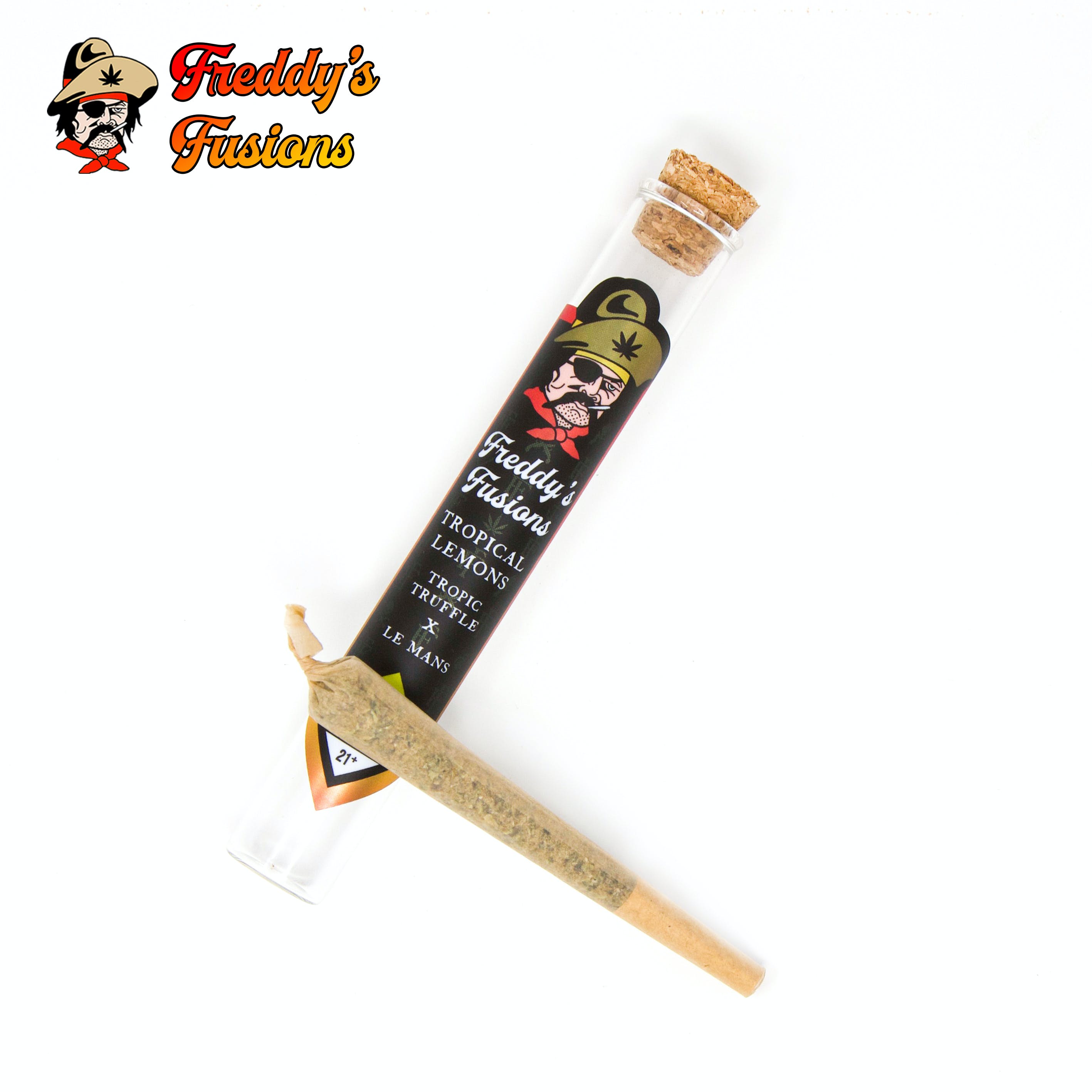 Freddy's Fusion - Tropical Lemons 1g Preroll
