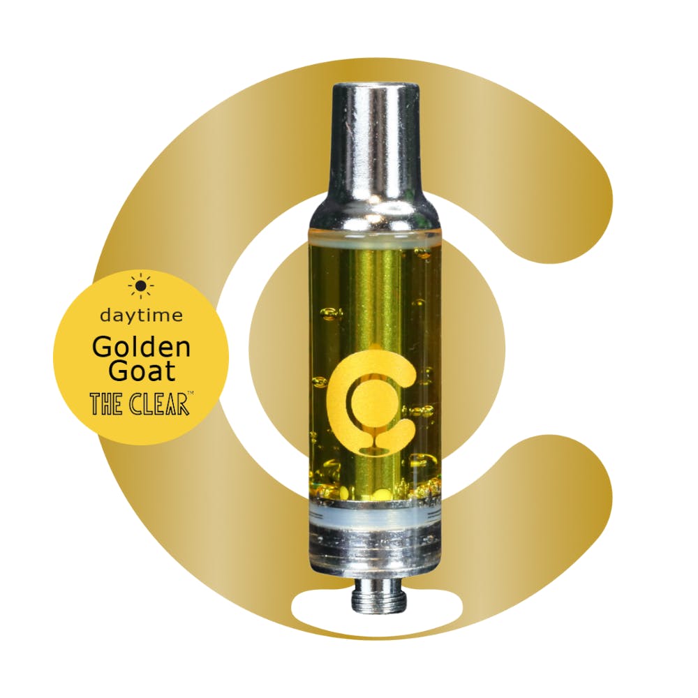 The Clear Elite 2000mg Cartridge Golden Goat