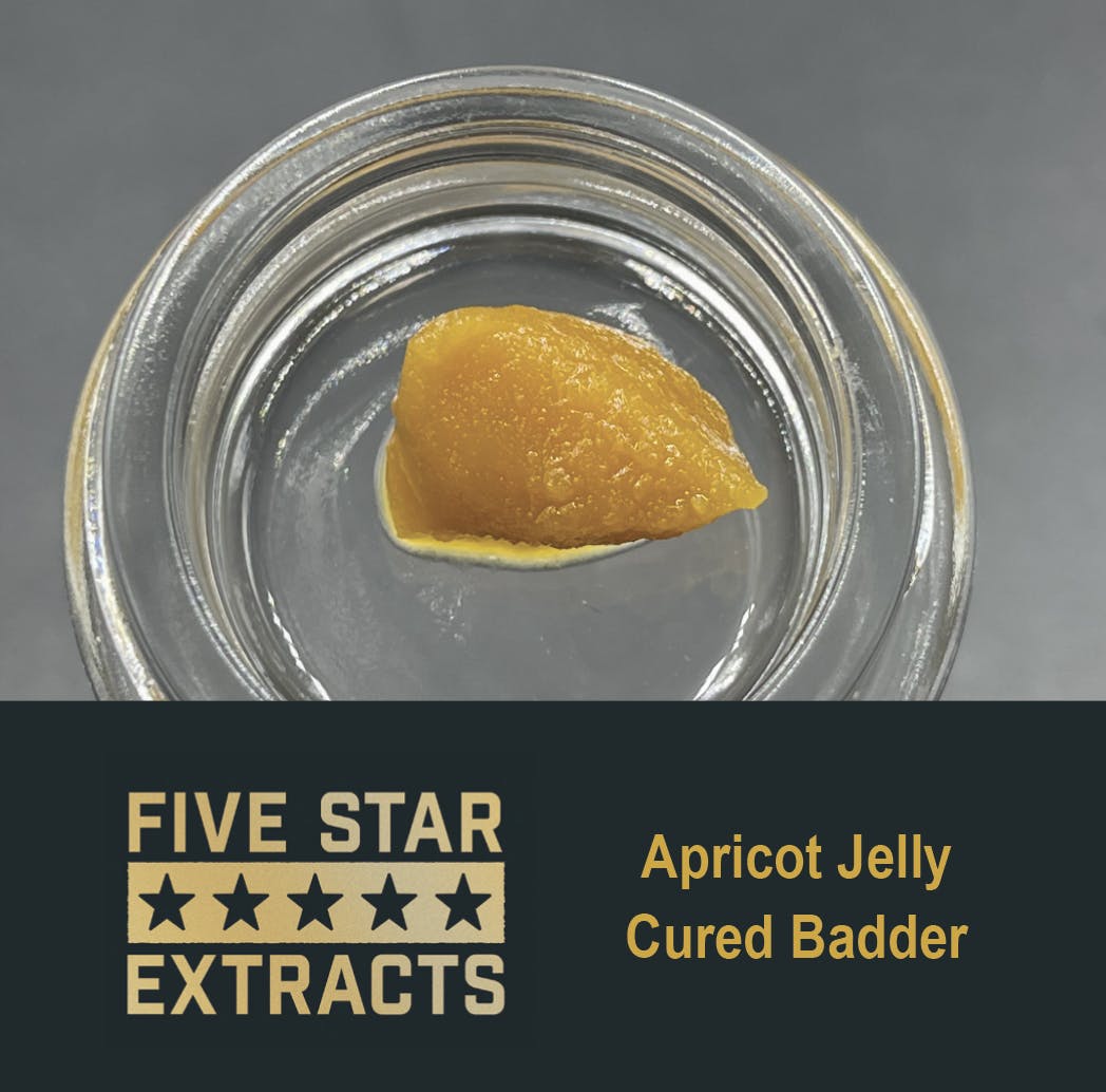 Five Star Extracts: Apricot Jelly - 1 Gram Cured Badder