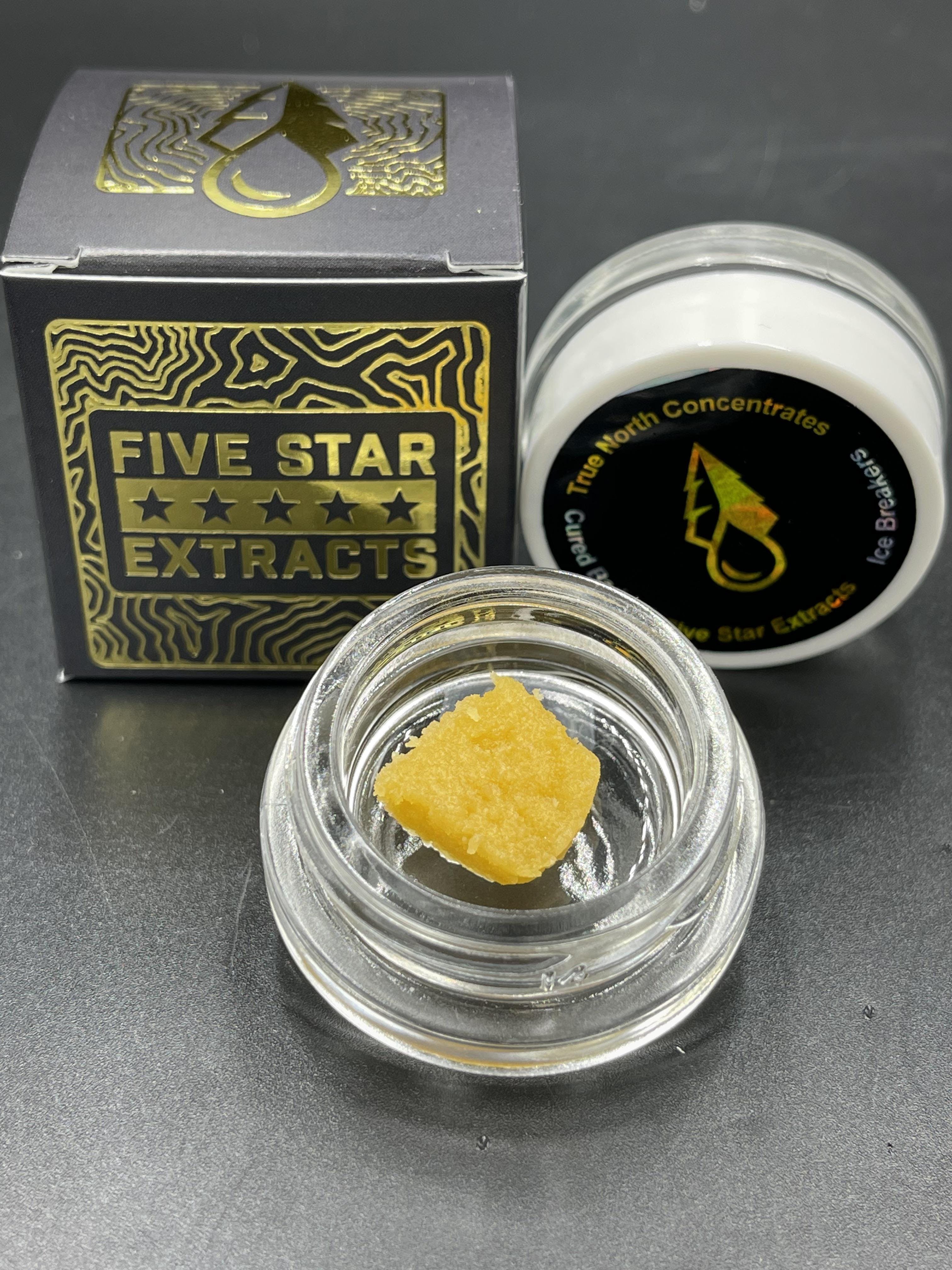 Five Star Extracts: Ice Breaker - 1 Gram Cured Badder