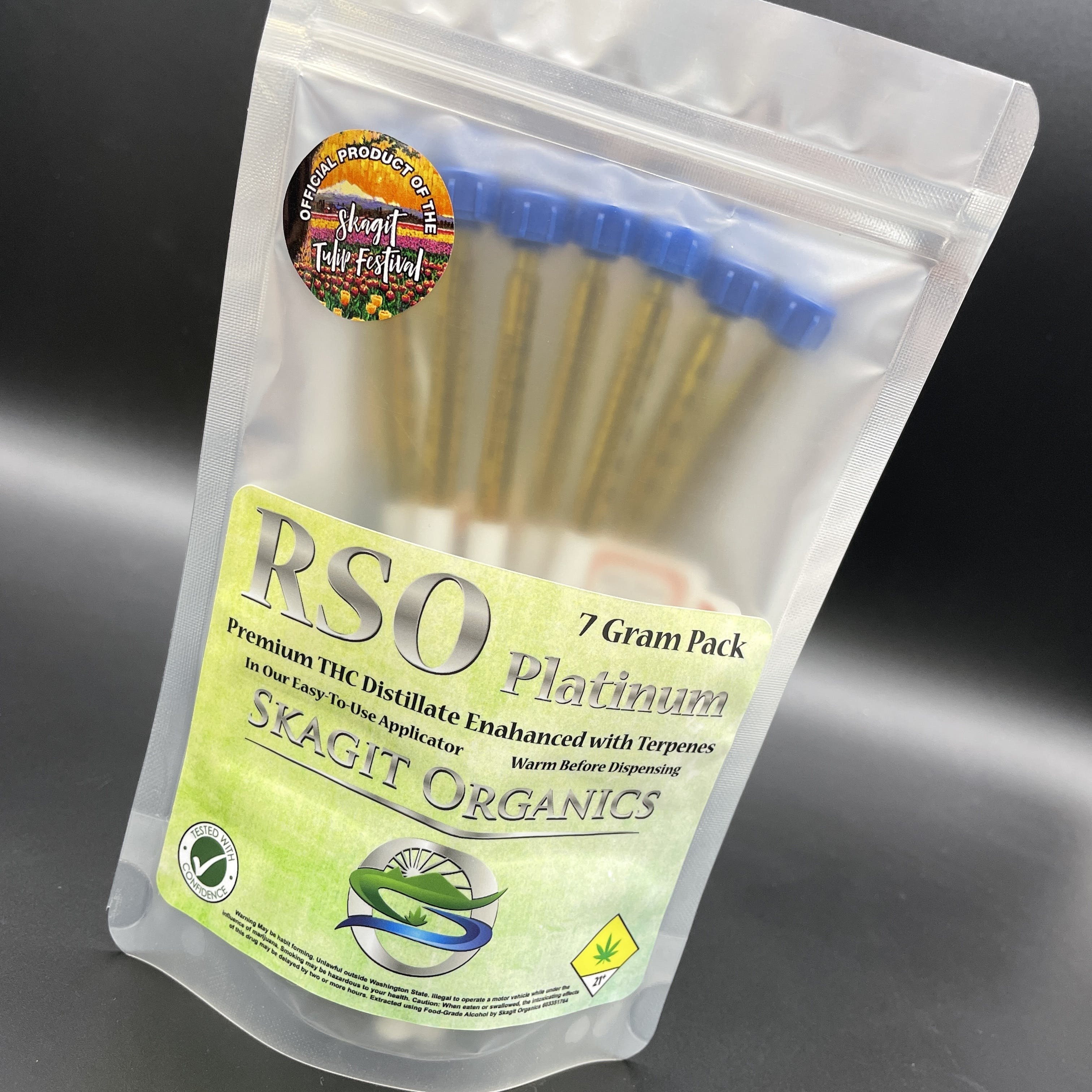 RSO Platinum | Granddaddy Purple | Indica | 7 x 1g