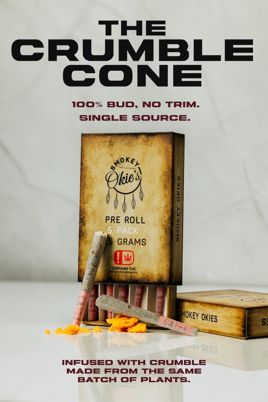 Crumble Cone (5-pack) - Mango Sapphire