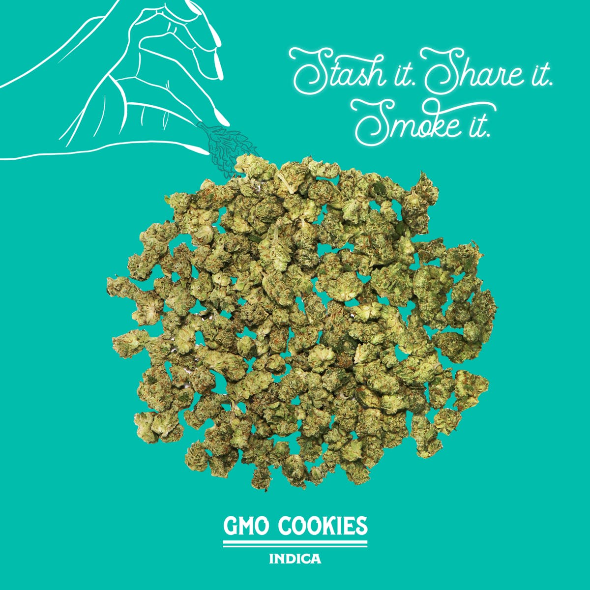GMO Cookies | 28g | Mixed Light Smalls