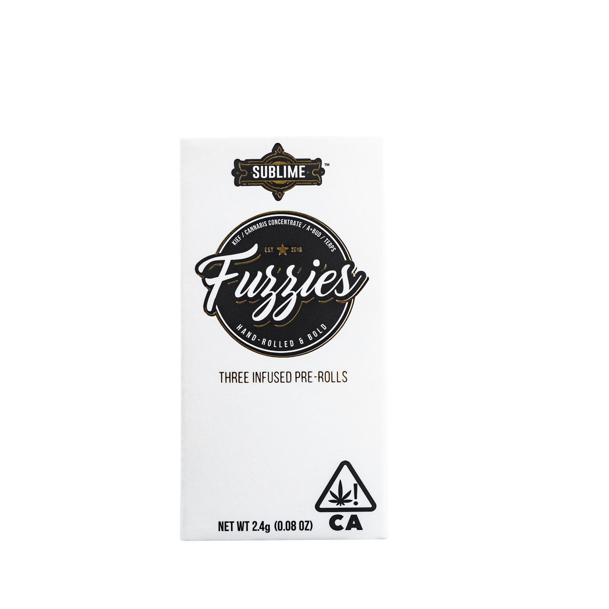 Fuzzies Minis | Super Silver Haze 3pk (2.4g)