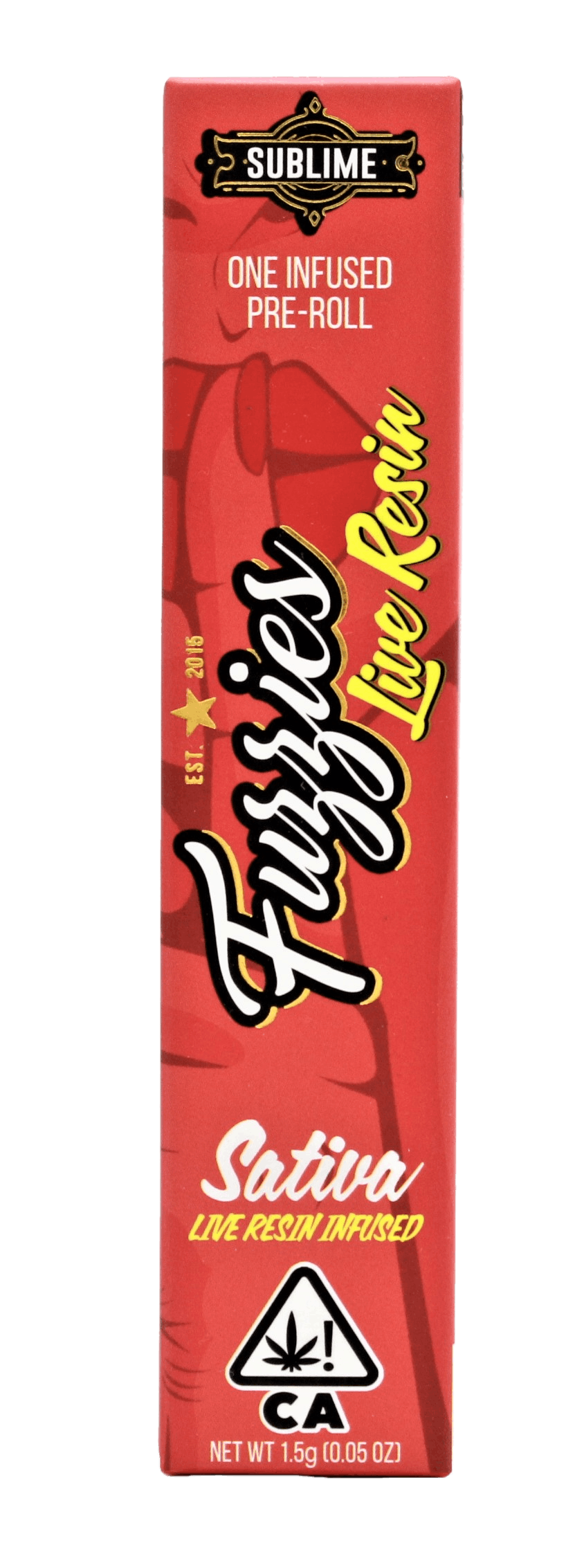 Fuzzies | Ghost Train Haze Live Resin Pre-Roll (1.5g)