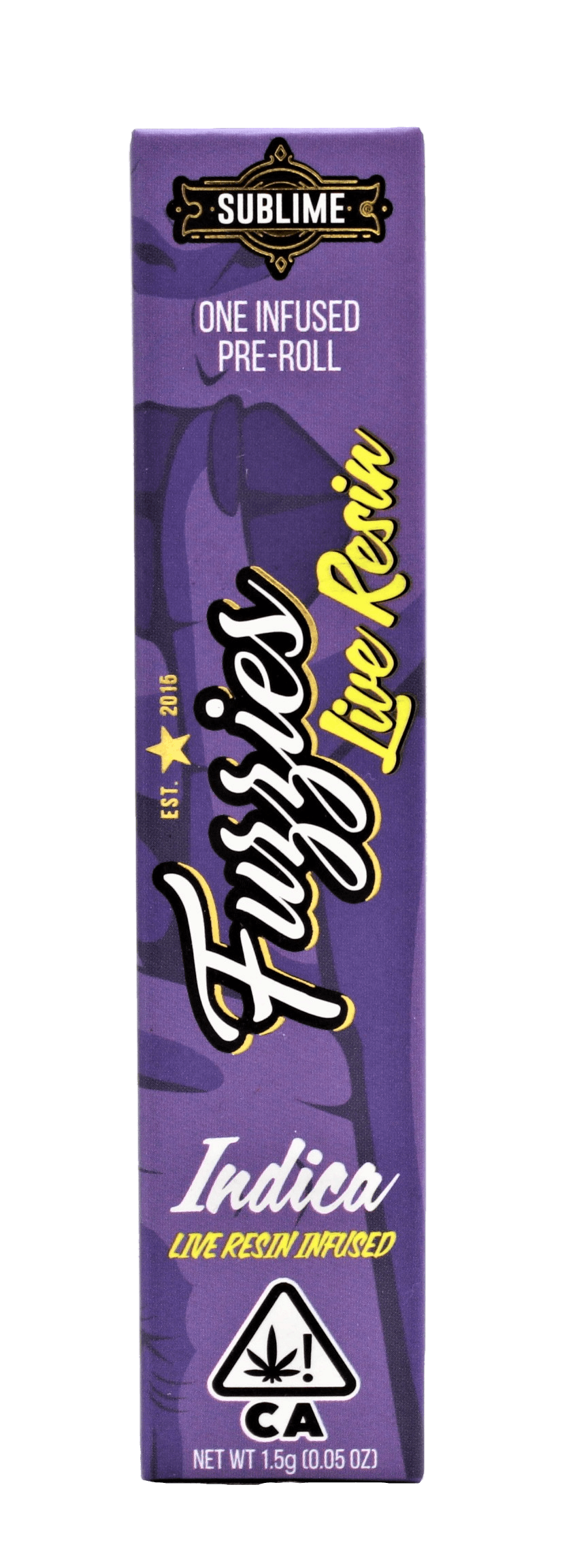 Fuzzies | Purple Punch Live Resin Pre-Roll (1.5g)