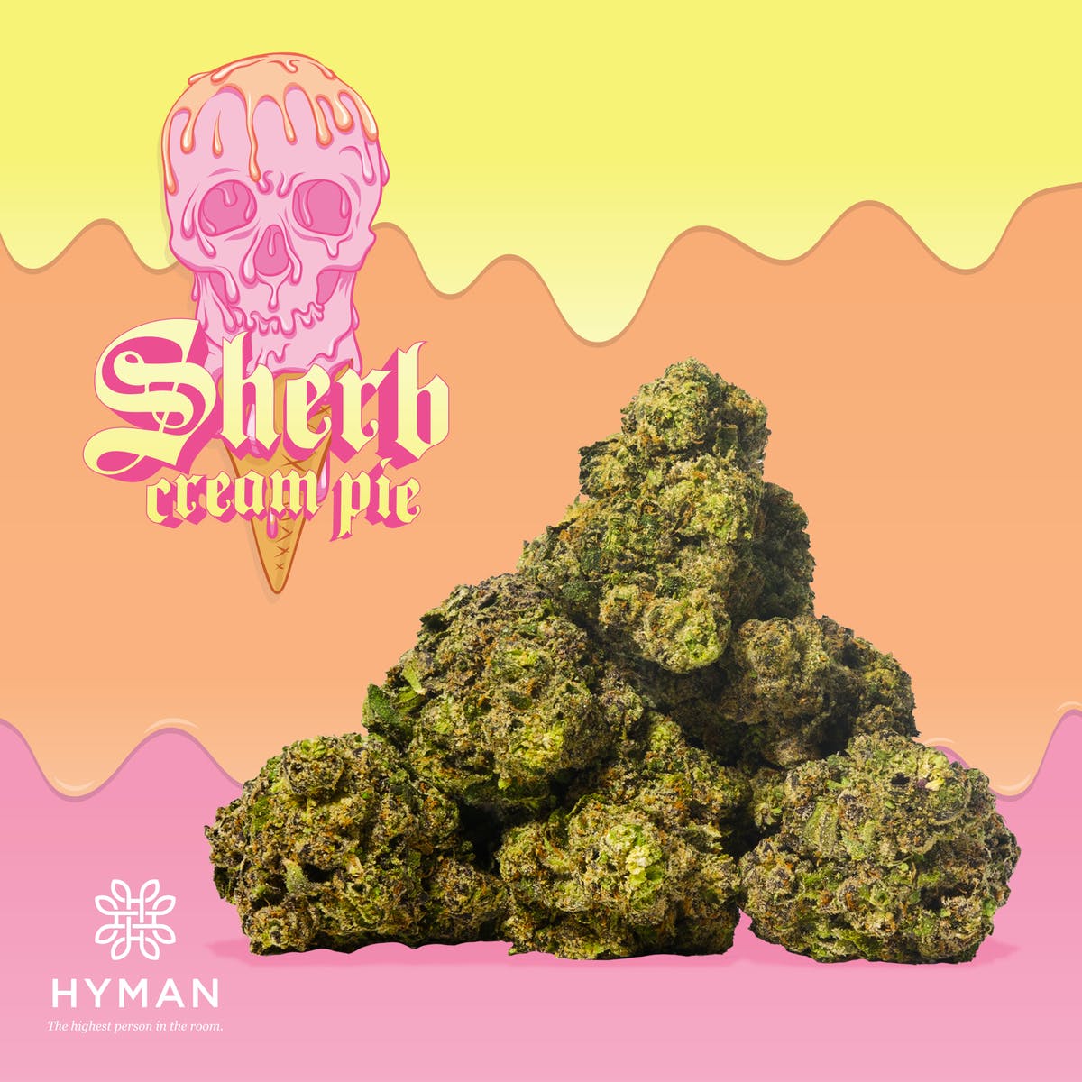 Sherb Cream Pie | 3.5G Pre-Pack | HYMAN x Bonez | REC