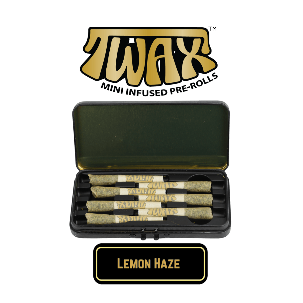 The Clear - TWAX Mini Infused Pre-rolls 2.45g Lemon Haze 