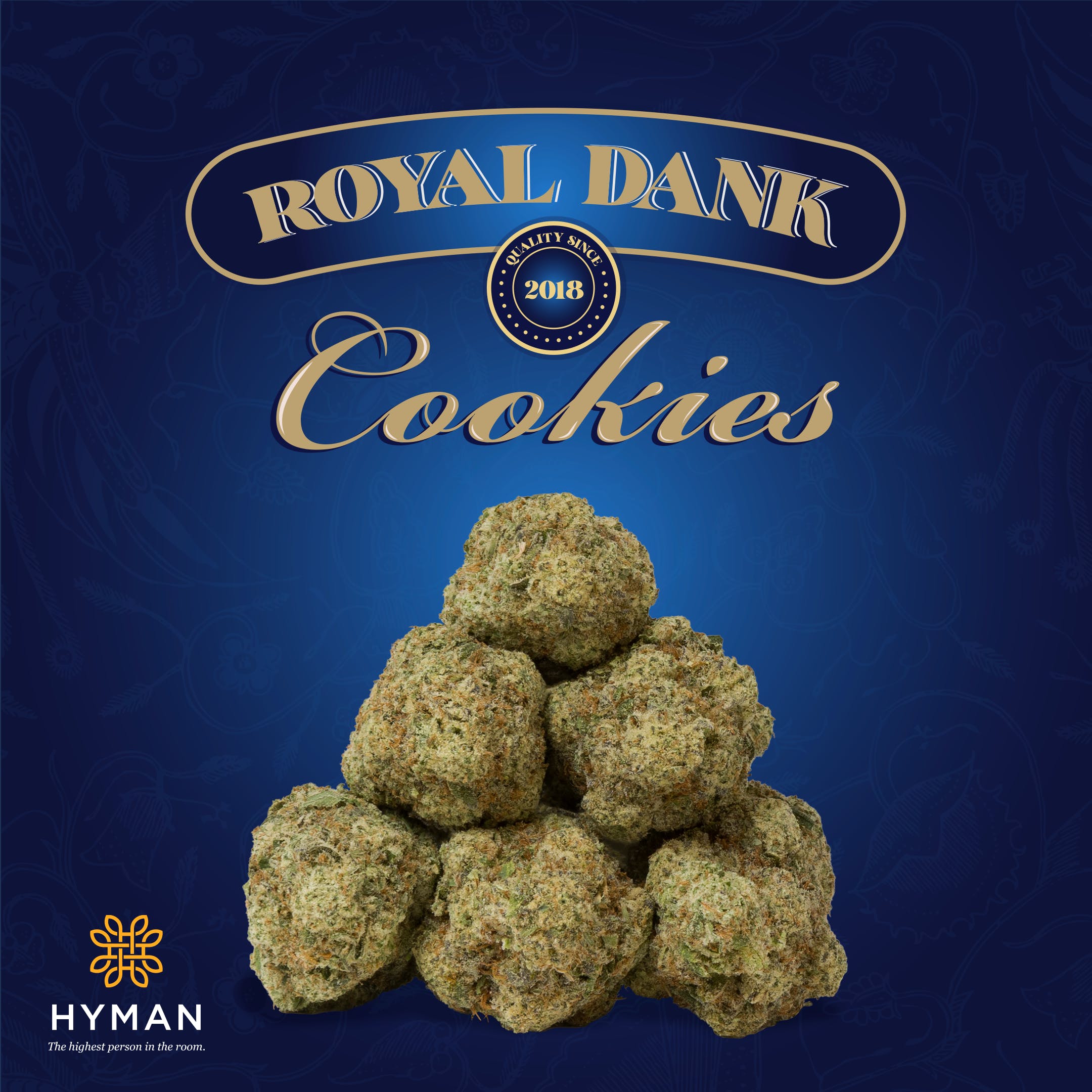 Royal Dank Cookies | 3.5G Pre-Pack | HYMAN | REC