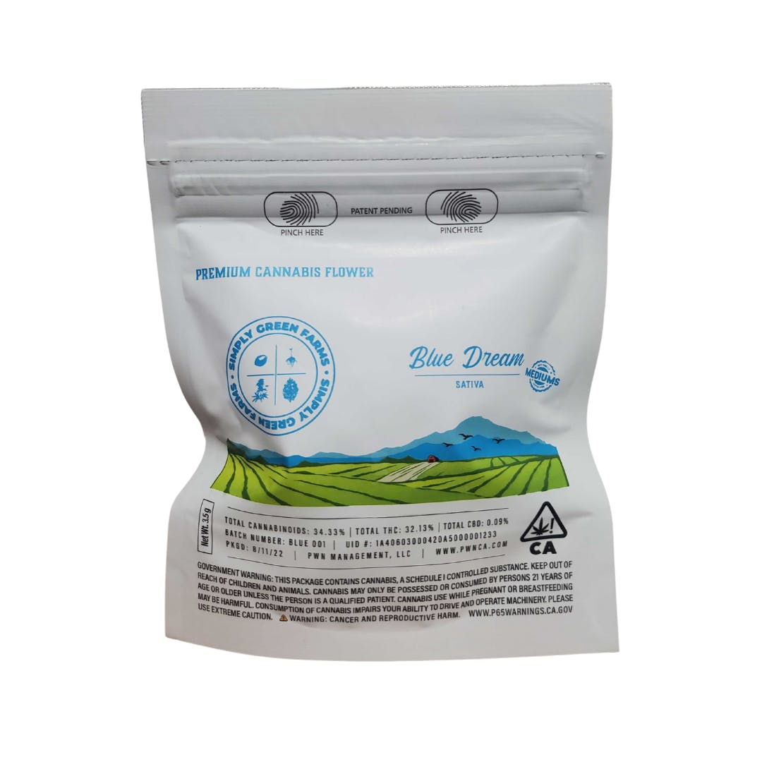 Blue Dream | Medium Nugs (3.5g)