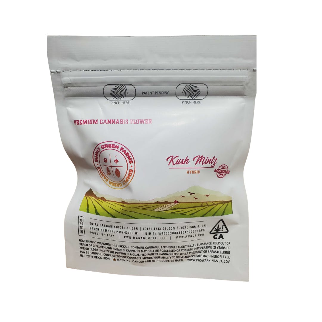 Kush Mints | Medium Nugs (3.5g)