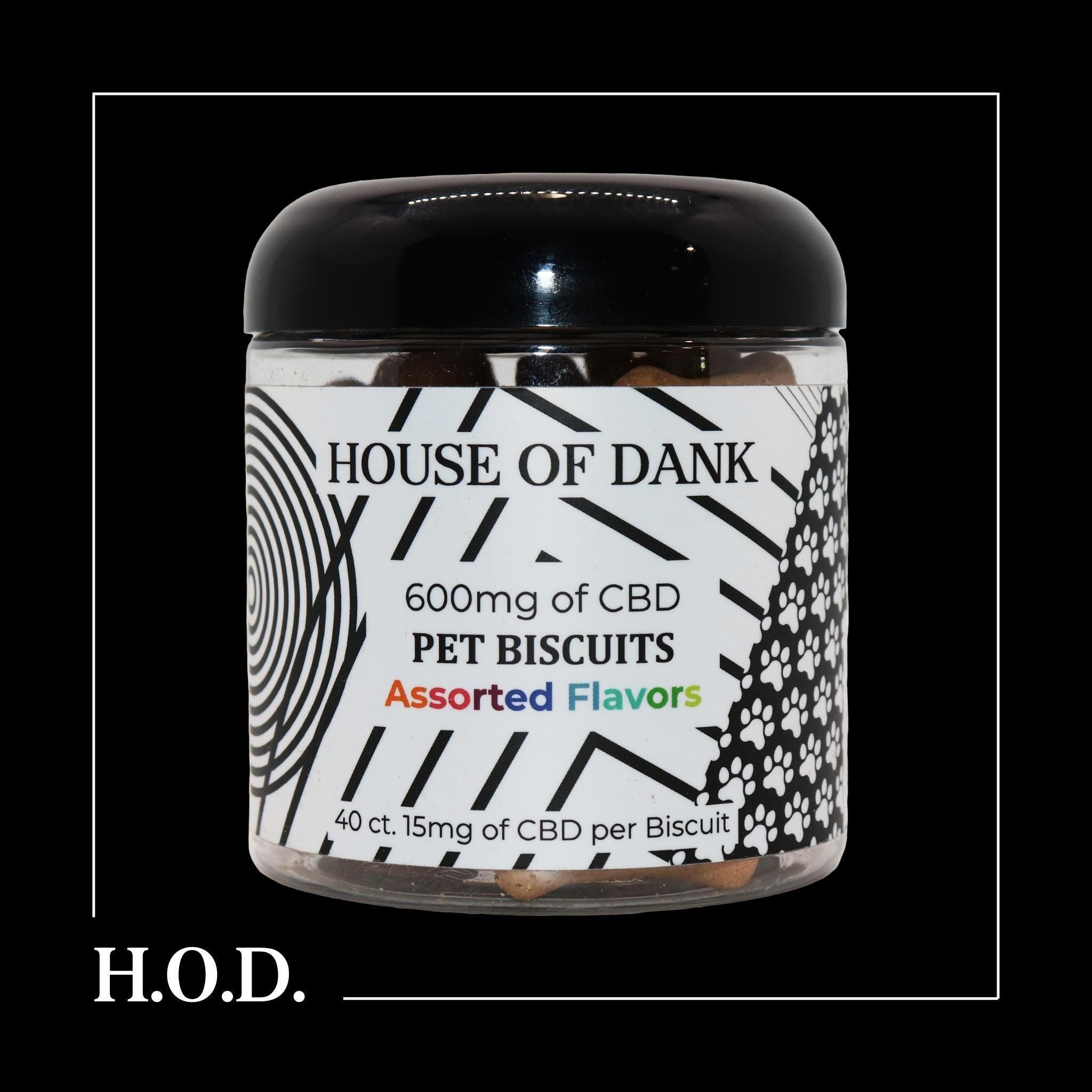 H.O.D. CBD Pet Treats 600mg