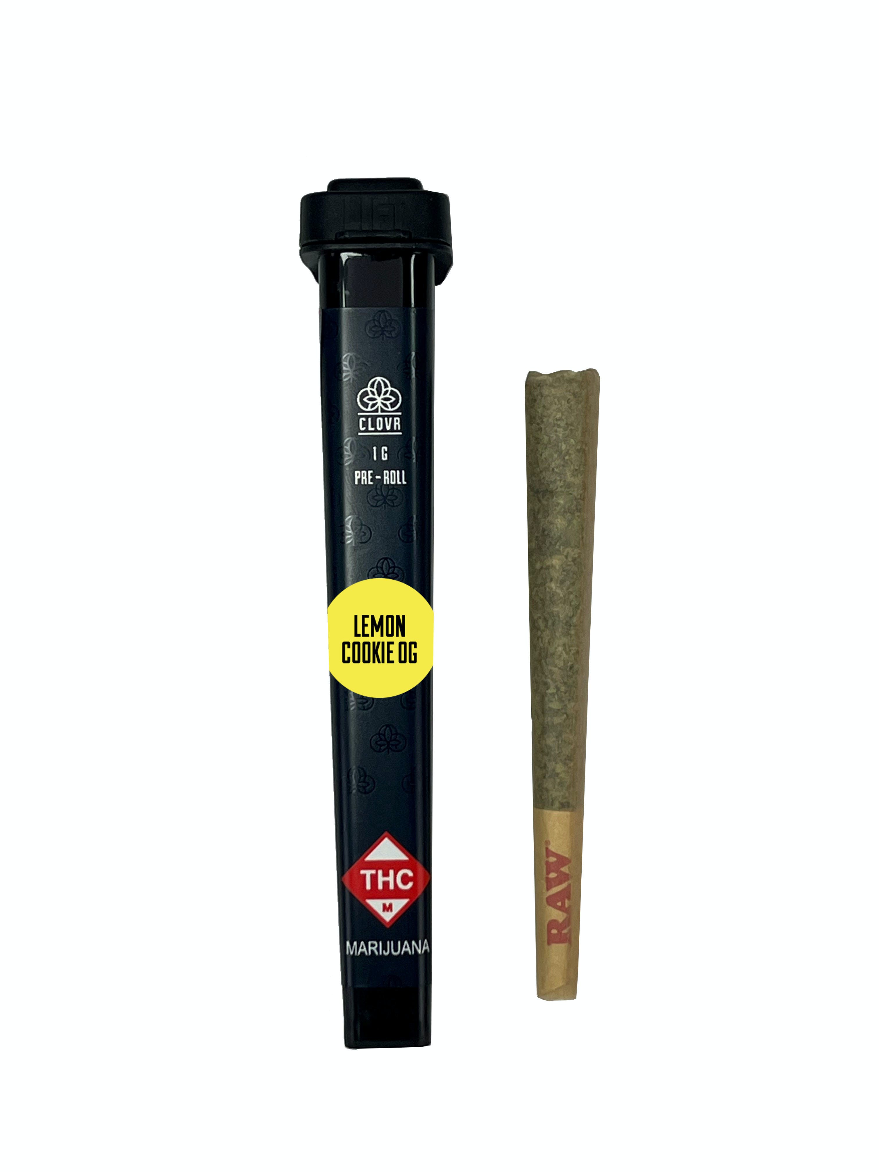 CLOVR - Pre-rolls- 1 g - Lemon Cookie OG