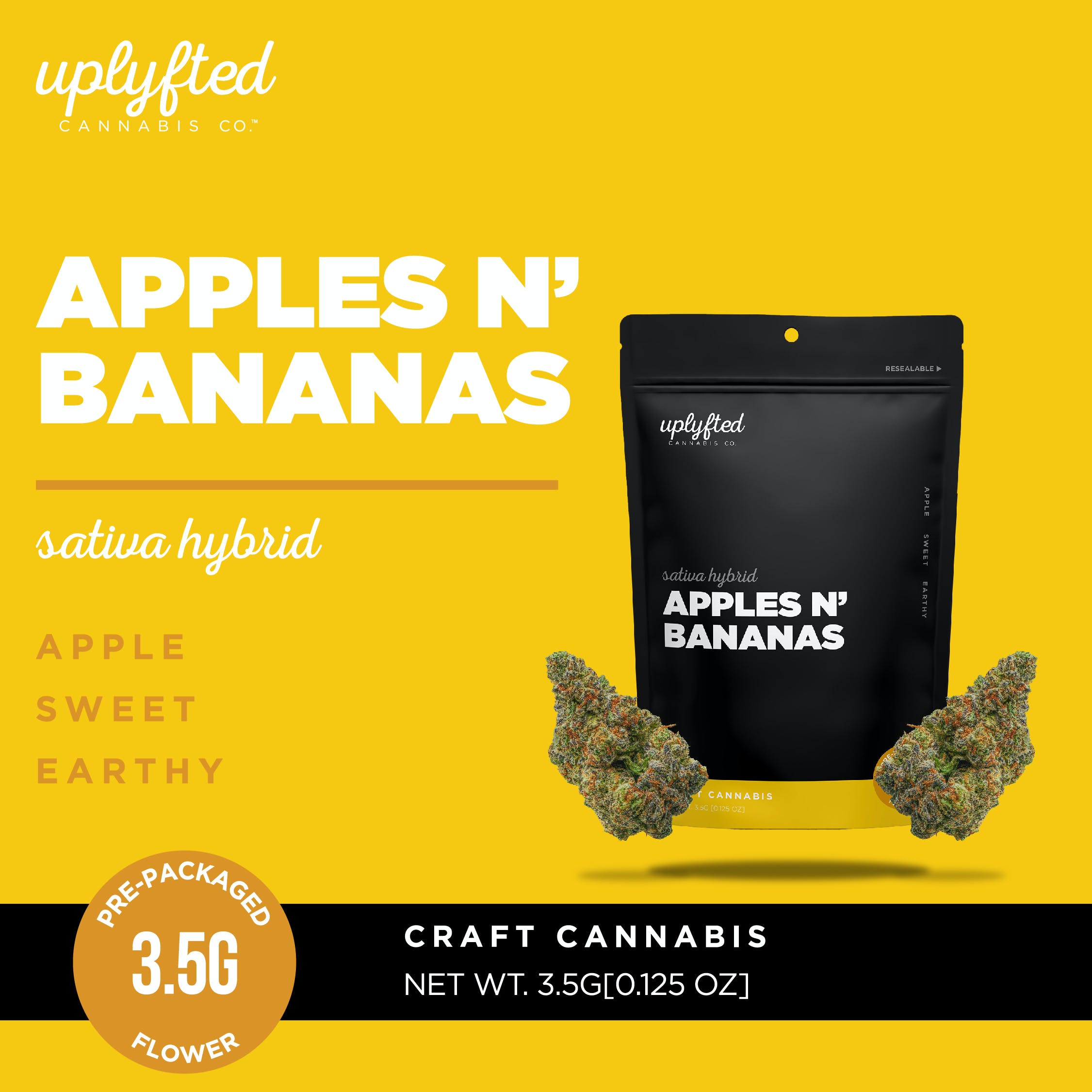 Apples N' Bananas 3.5g Pre-Pack