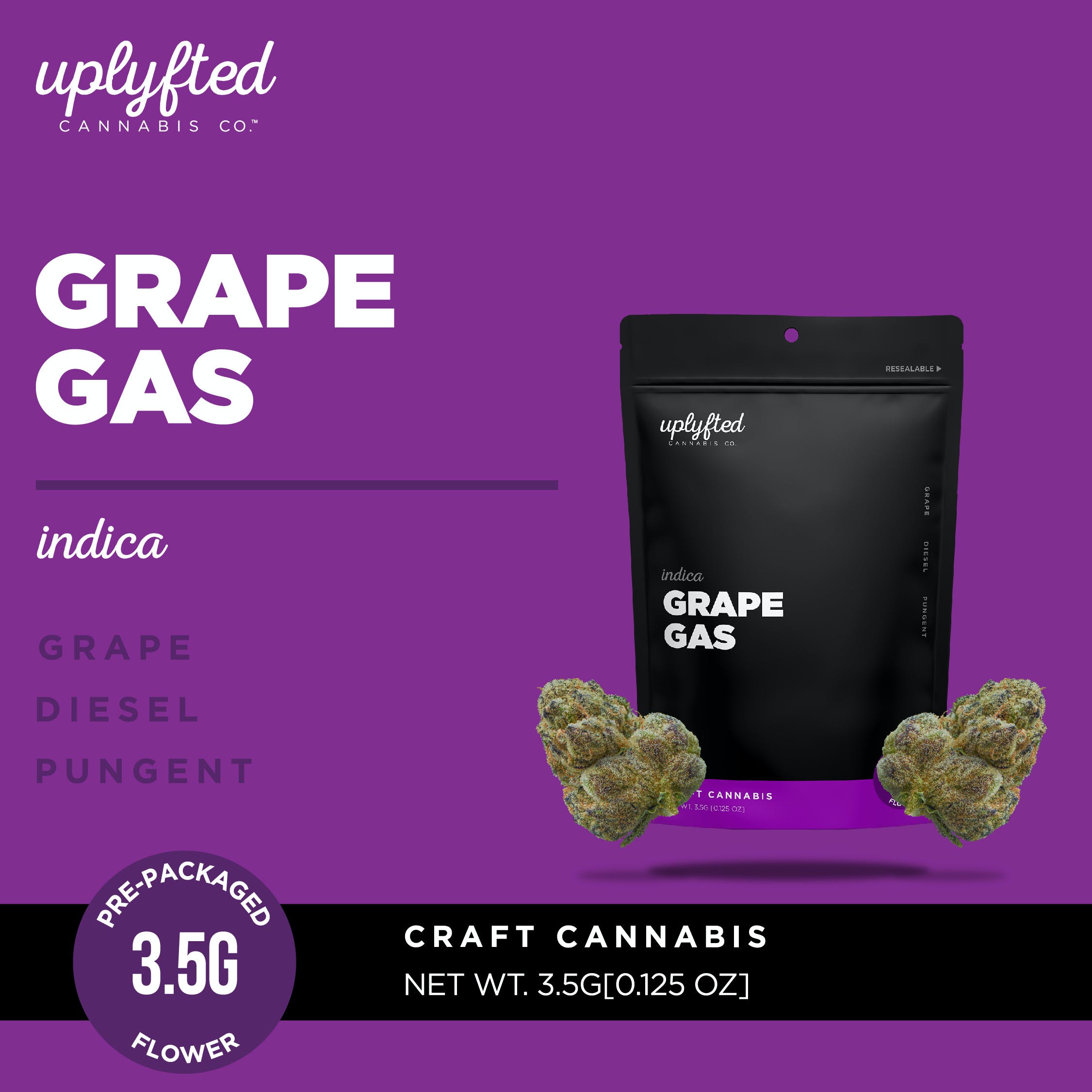Grape Gas 3.5g Pre-Pack