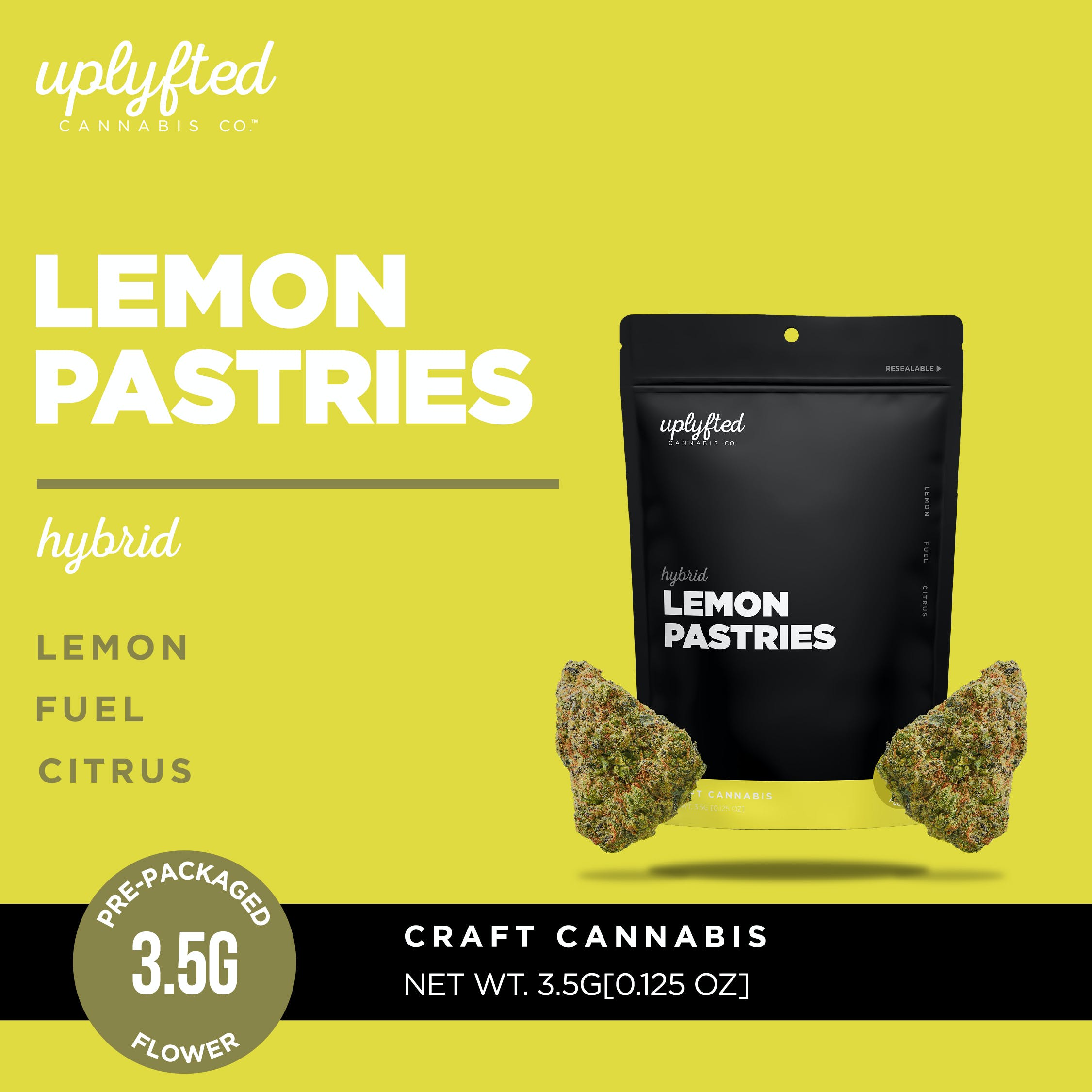 Lemon Pastries 3.5g Pre-Pack