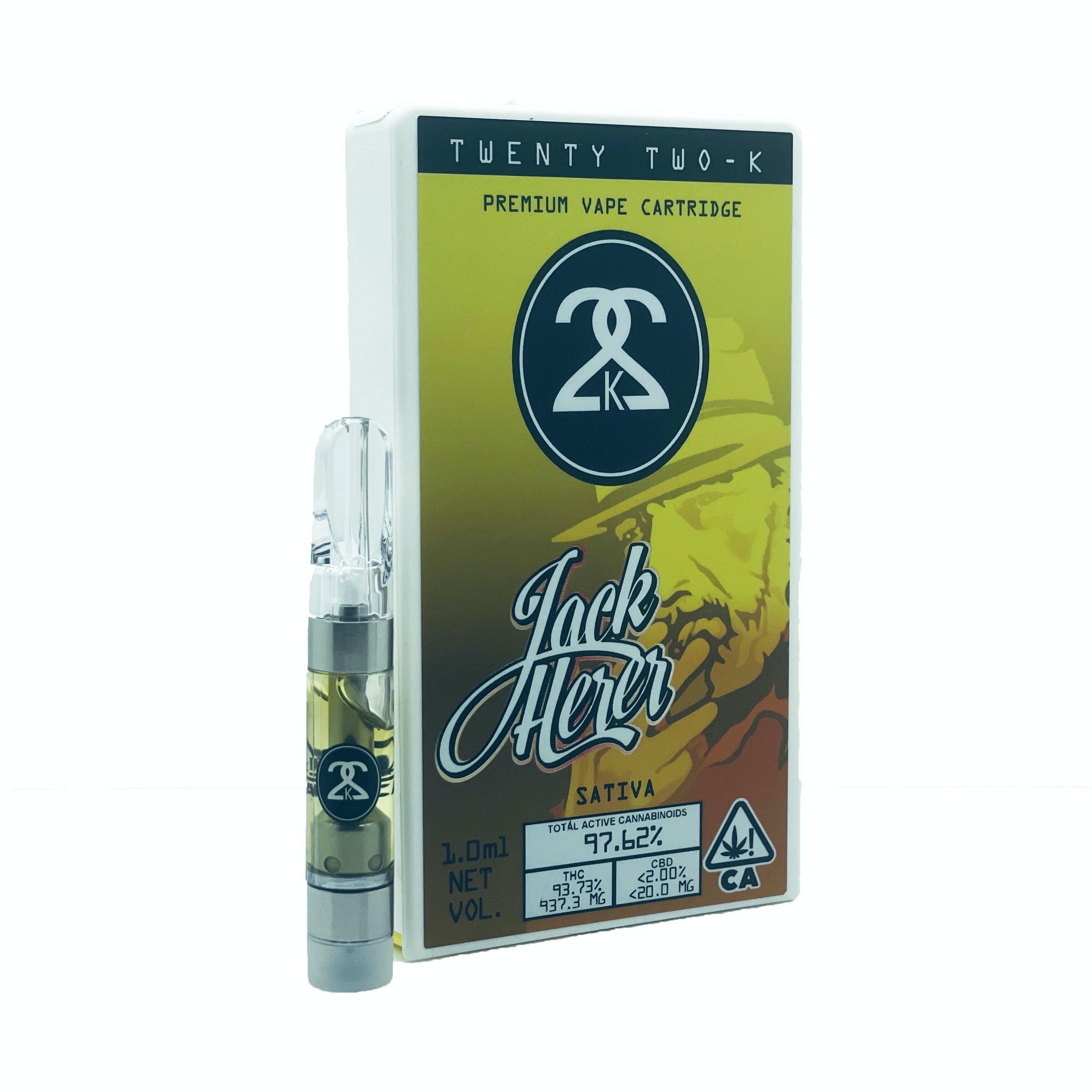 22K - Jack Herer - Cartridge - 1.0ml