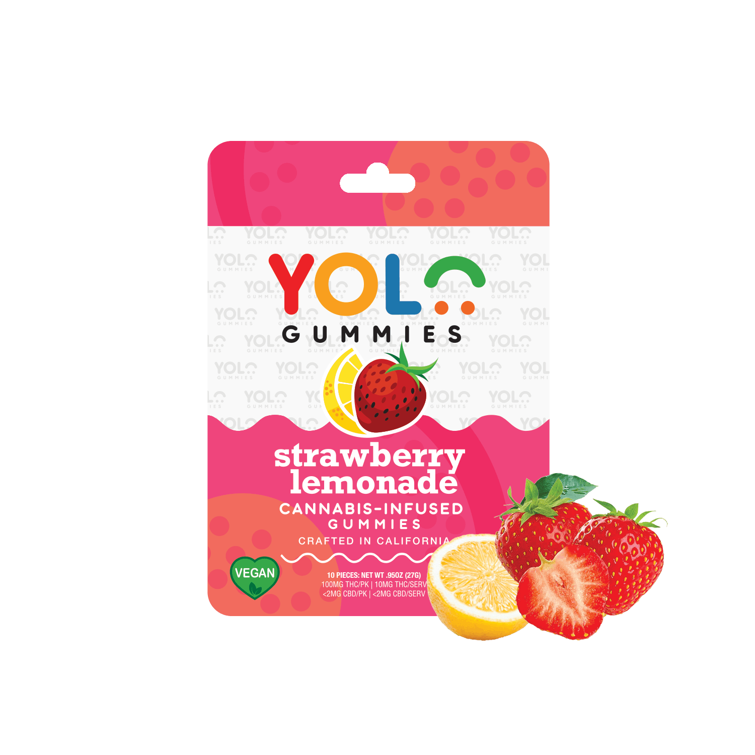 YOLO Strawberry Lemonade Gummies