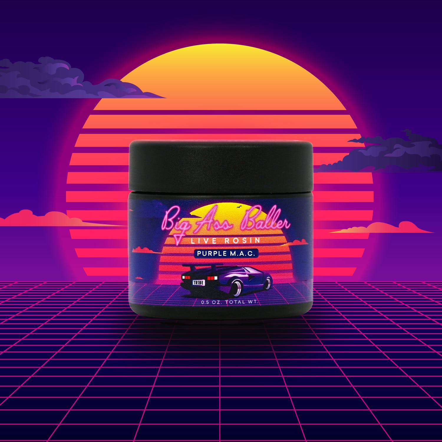 Purple MAC - Live Rosin - Big Ass Baller - 14g