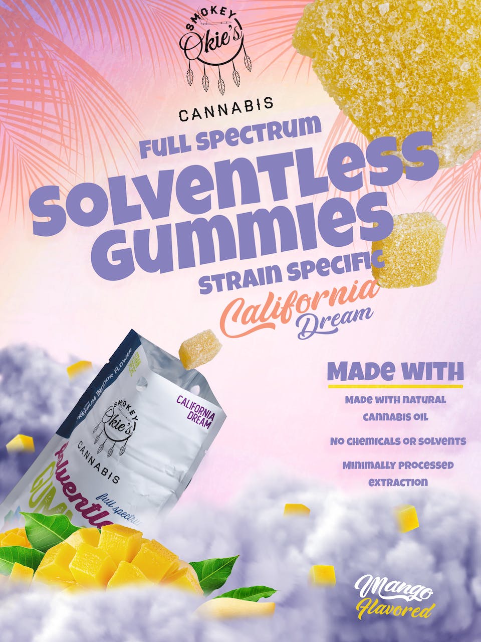 Solventless Gummies: California Dream (200 mg)