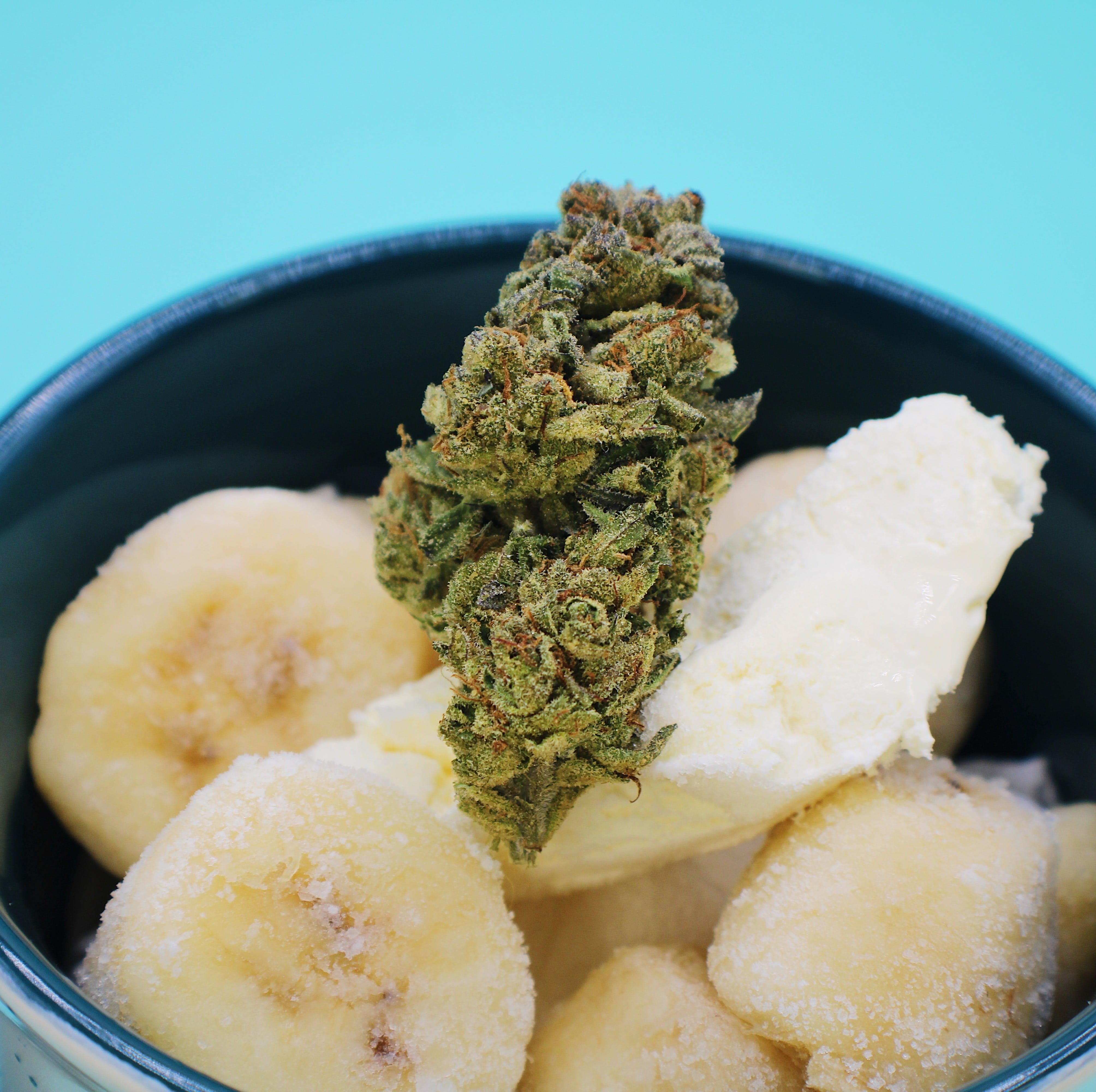 Banana Cream Cake Ounce/28.3Grams (28% THC, INDICA)