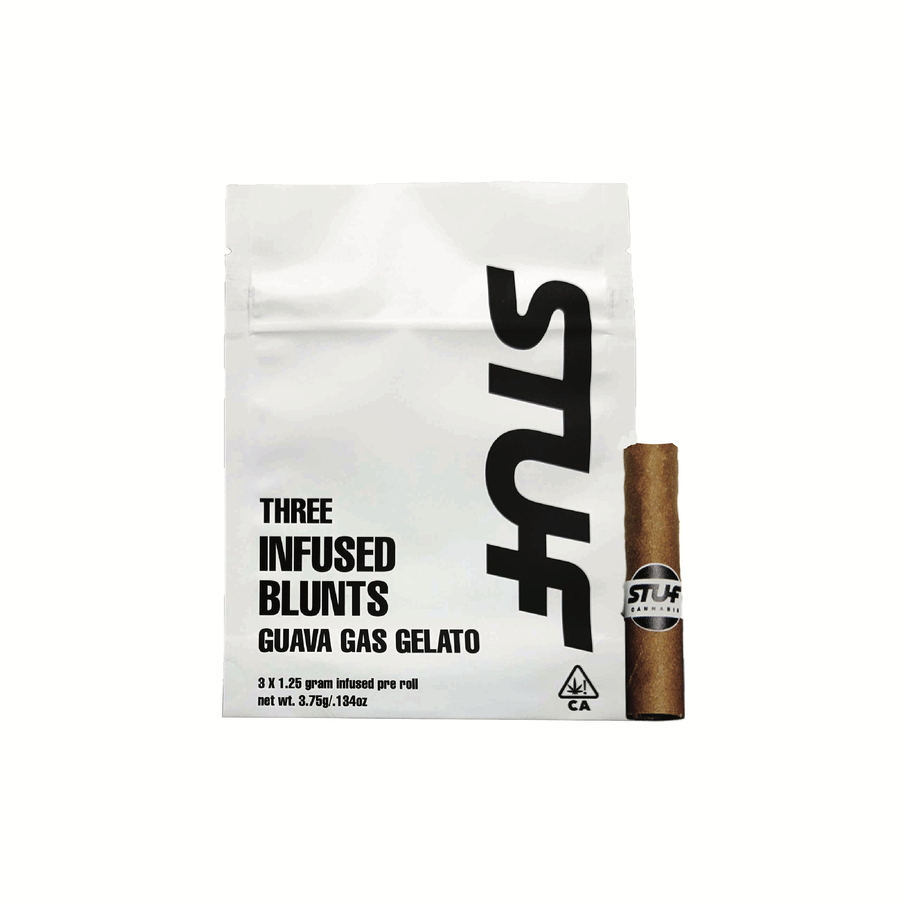 Guava Gas Gelato Three Infused Blunts (3 x 1.25g)