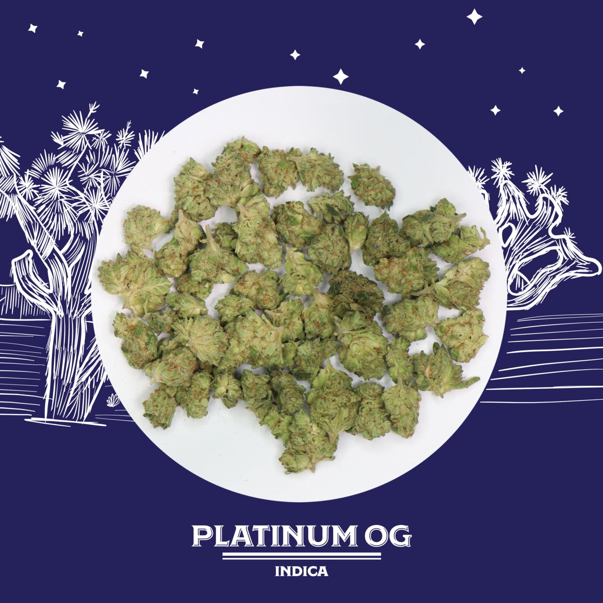 Platinum OG | 3.5g | Mixed Light Smalls
