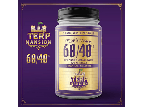 Cal-Poly Smoothie (Water Hash Infused Pre-Rolls 5 Pack)