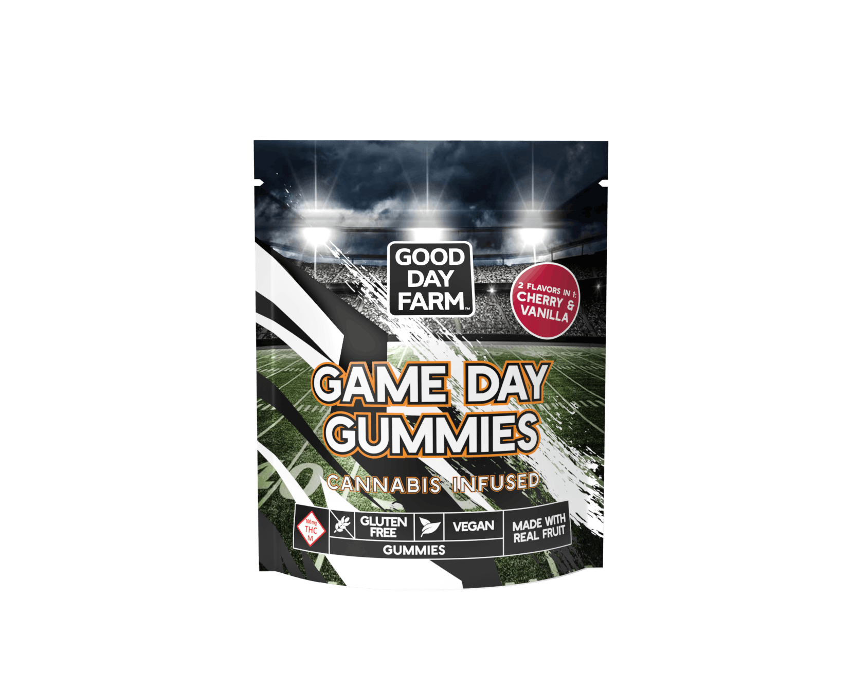 Good Day Farm: Game Day Cherry Vanilla | Seasonal Gummies | 10pk | 100mg