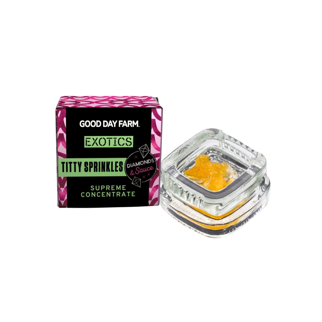 Good Day Farm: Titty Sprinkles | Live Resin Diamonds & Sauce | 1g