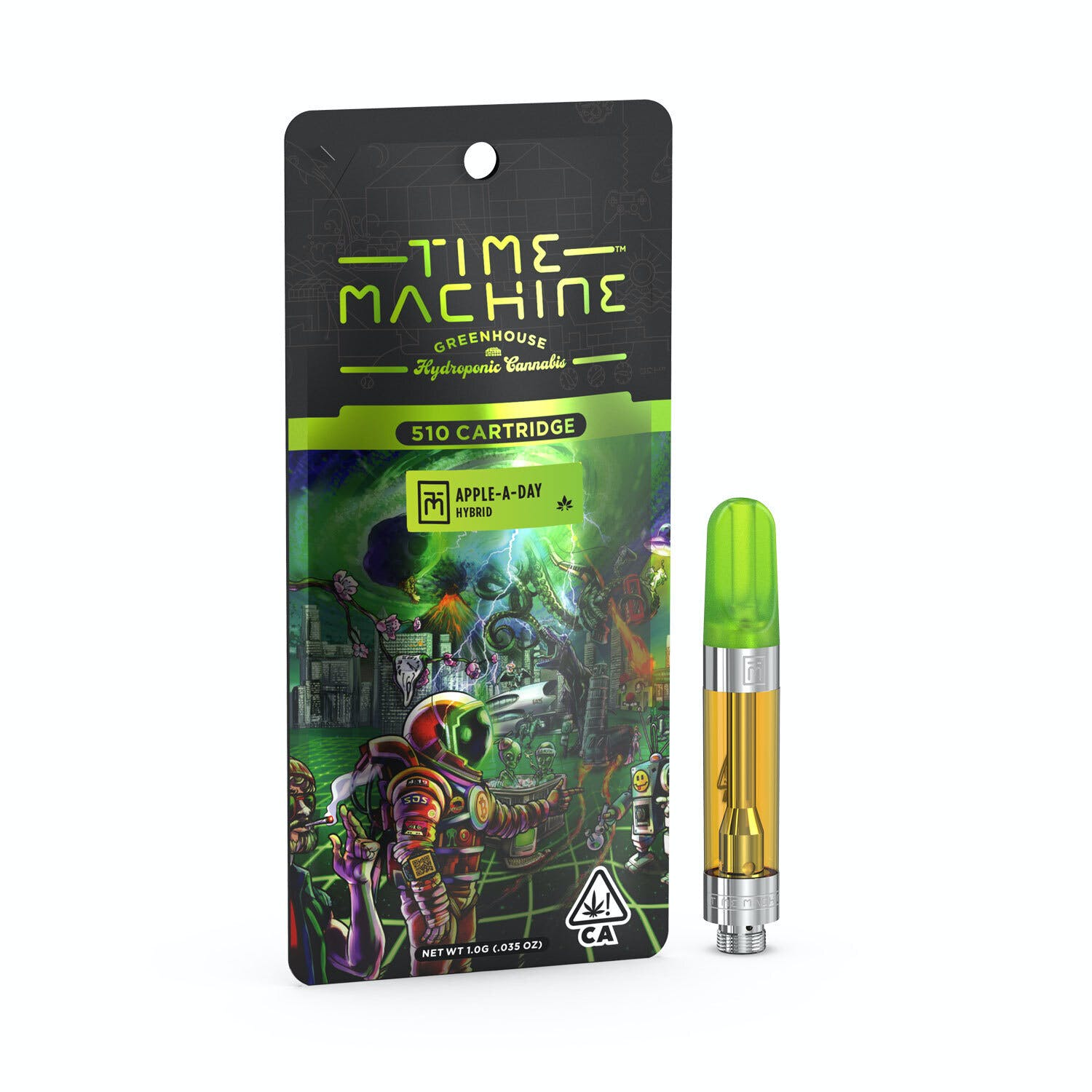Time Machine Vape 1g Hybrid Apple-a-Day