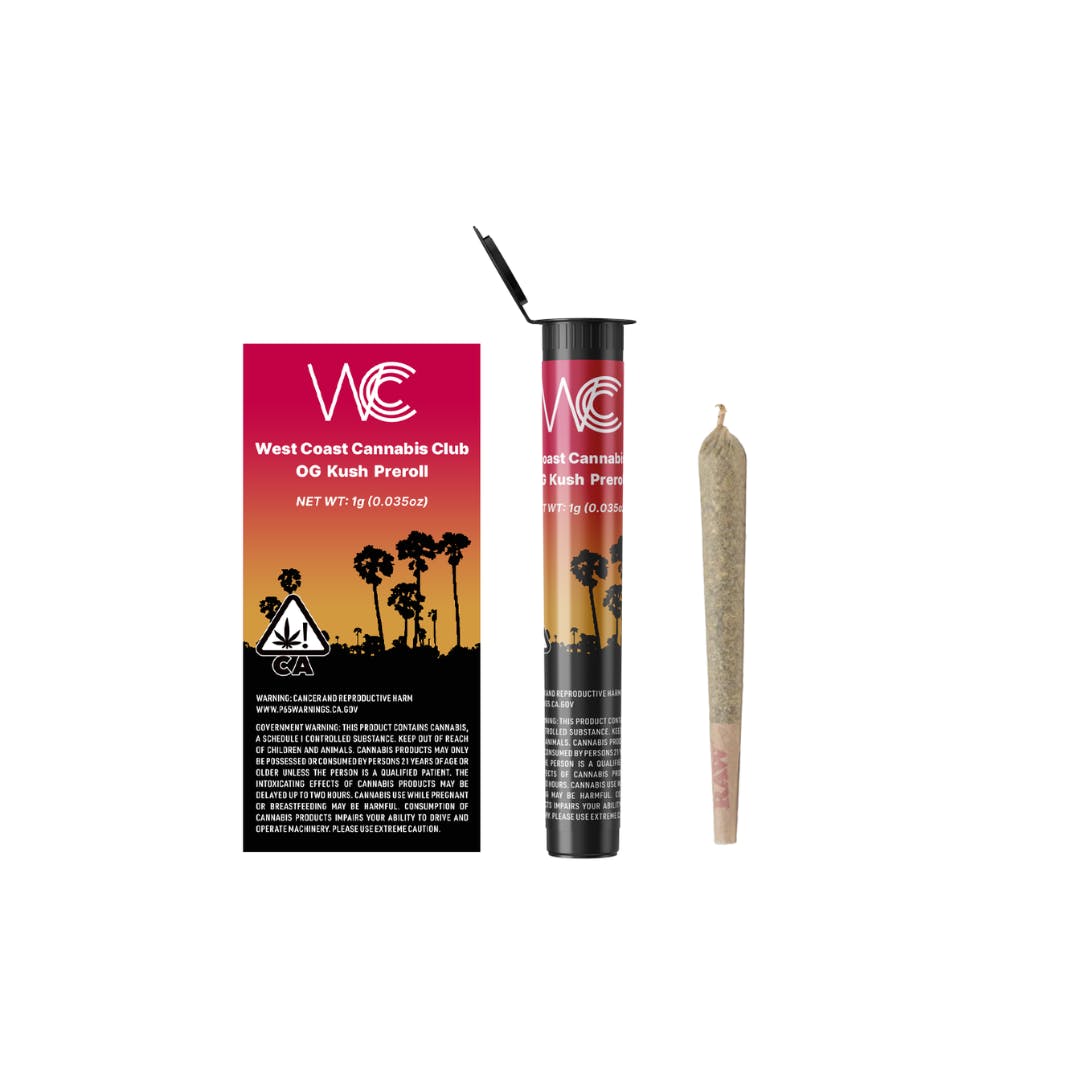 WCCC | OG Kush Preroll 1g