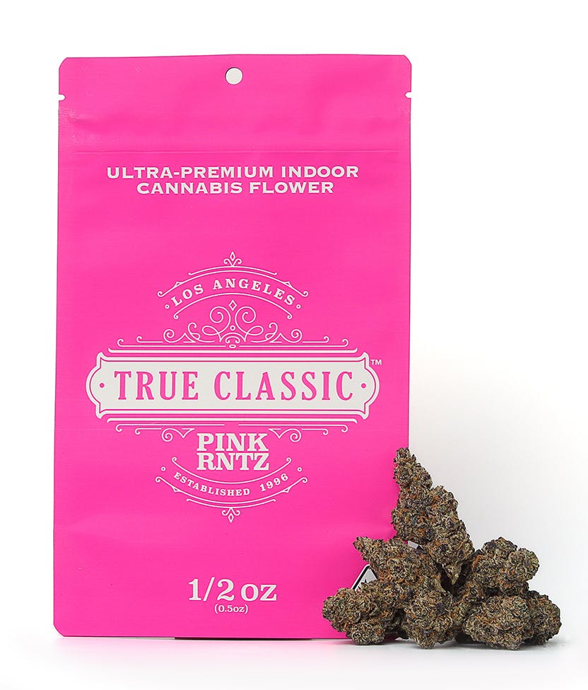 True Classic Pink Rntz Half Ounce Bag