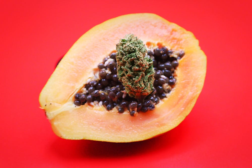 Papaya Cake Ounce/28.3Grams (32% THC, INDICA)