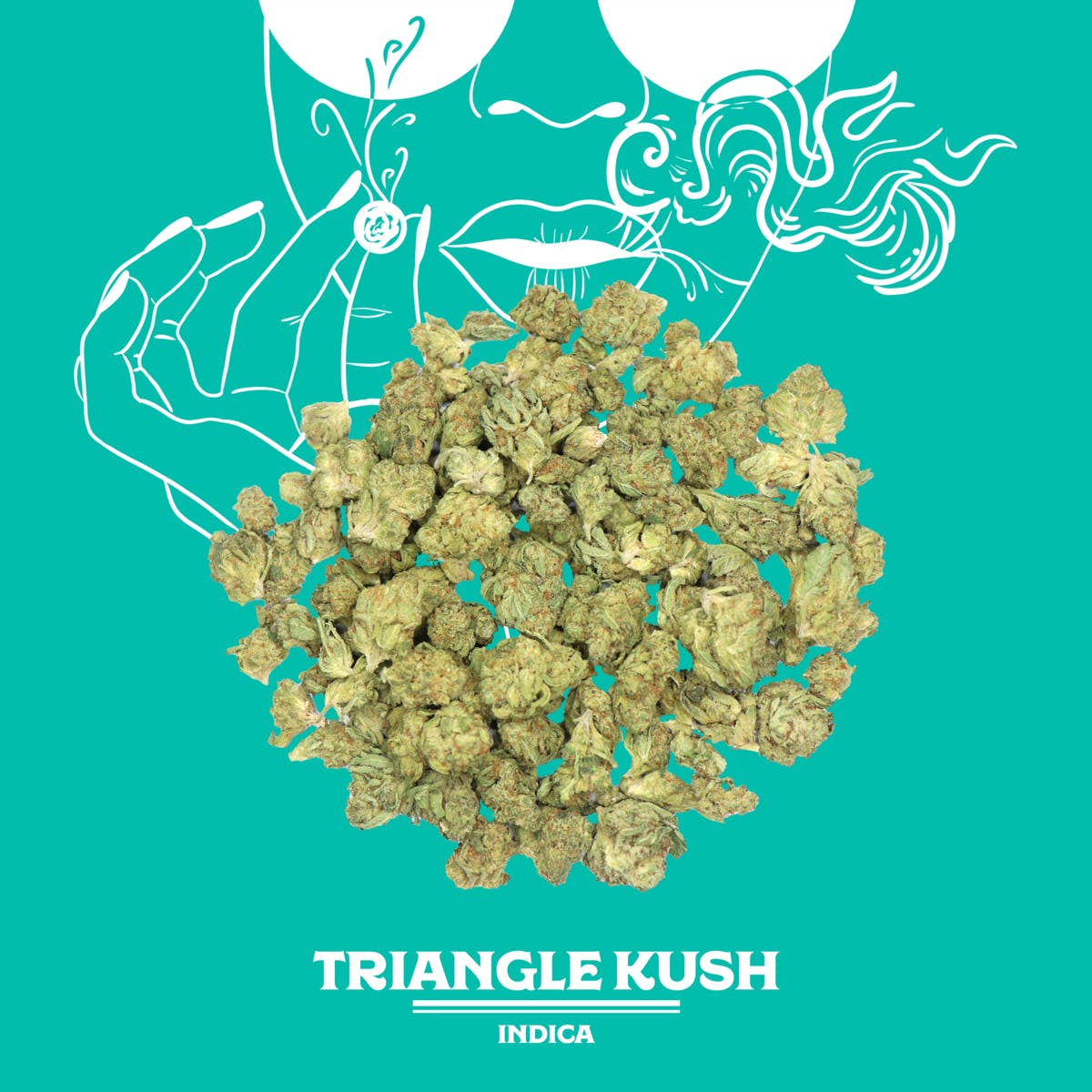 Triangle Kush | 14g | Mixed Light Smalls