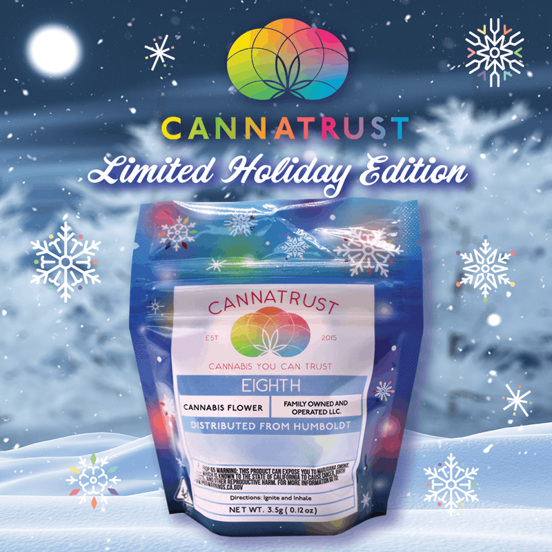 Winter Wonderland 8th/3.5Grams (26% THC, HYBRID)