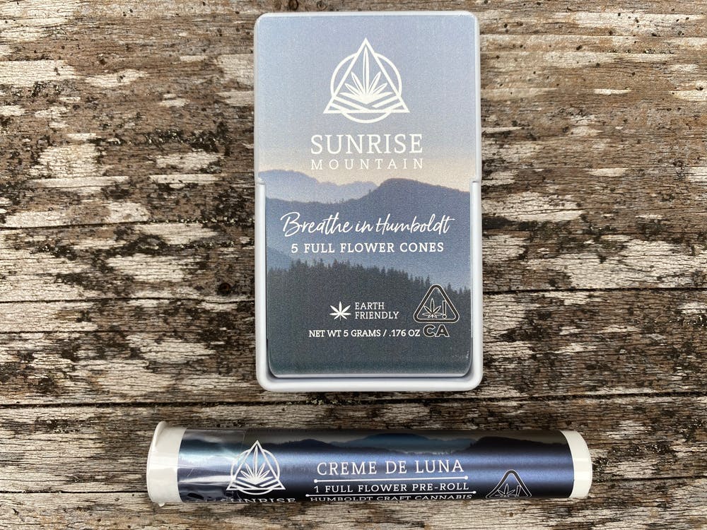Creme de Luna 5 pack Preroll Infused (Sum: 31%, THC 26%, INDICA)