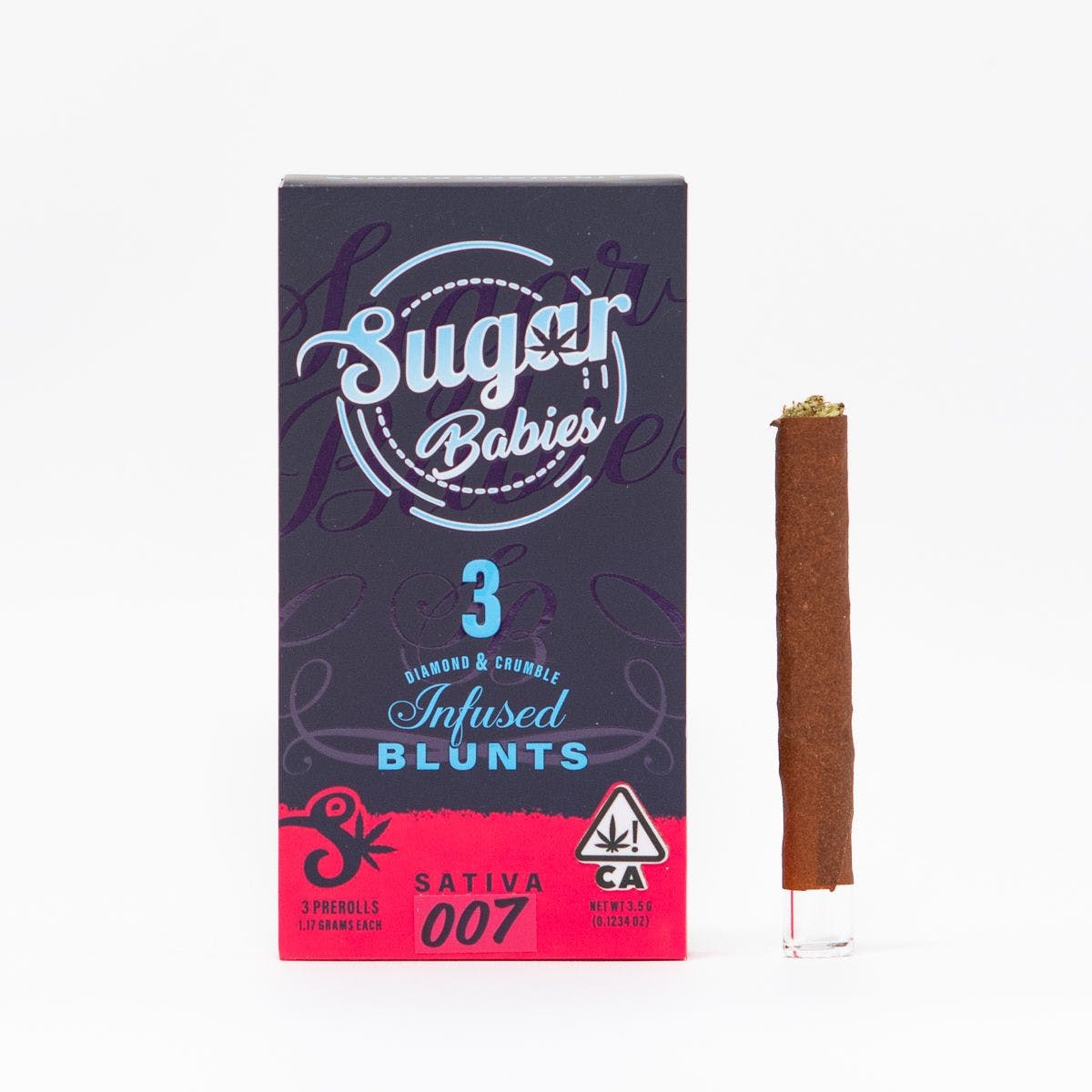 Sugar Babies 3pk | 007 | Sativa Infused Blunts 3.5G