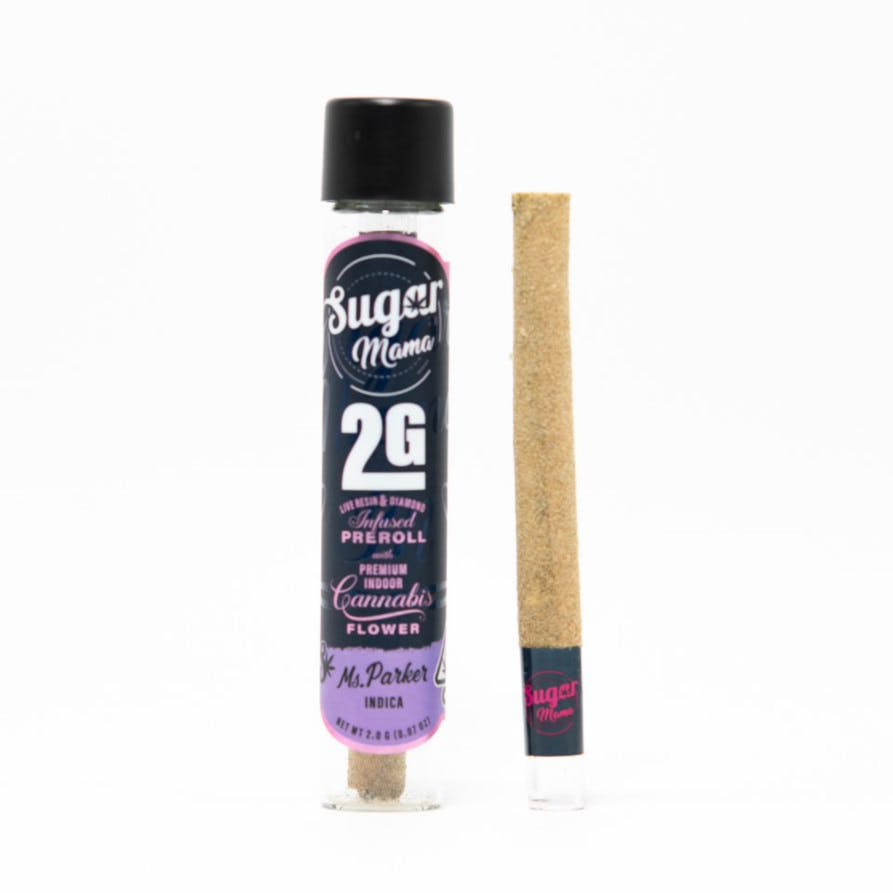 Sugar Mama | Ms. Parker | Indica Infused Preroll 2g