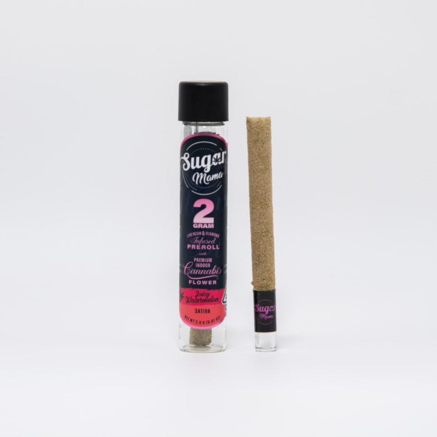 Sugar Mama | Juicy Watermelon | Sativa Infused Preroll 2g