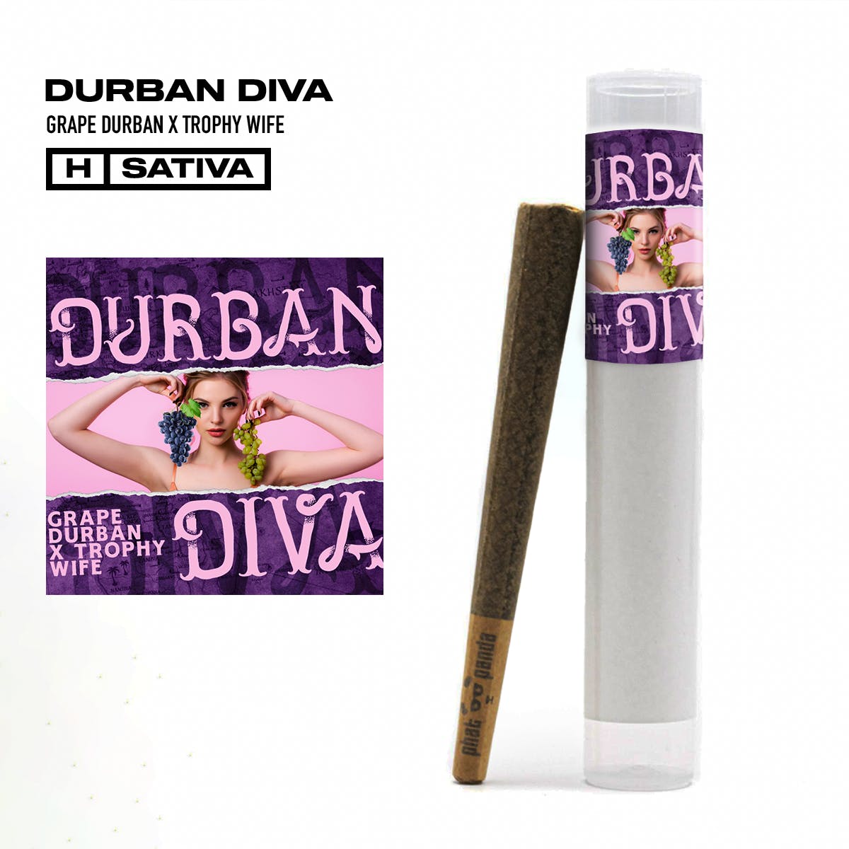 Durban Diva Preroll 1g
