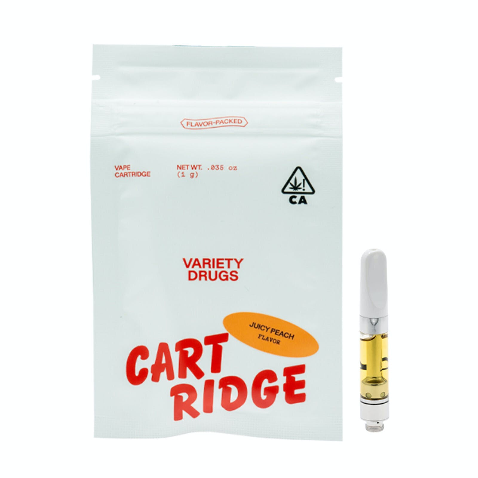 Juicy Peach Flavored Cartridge - 1g